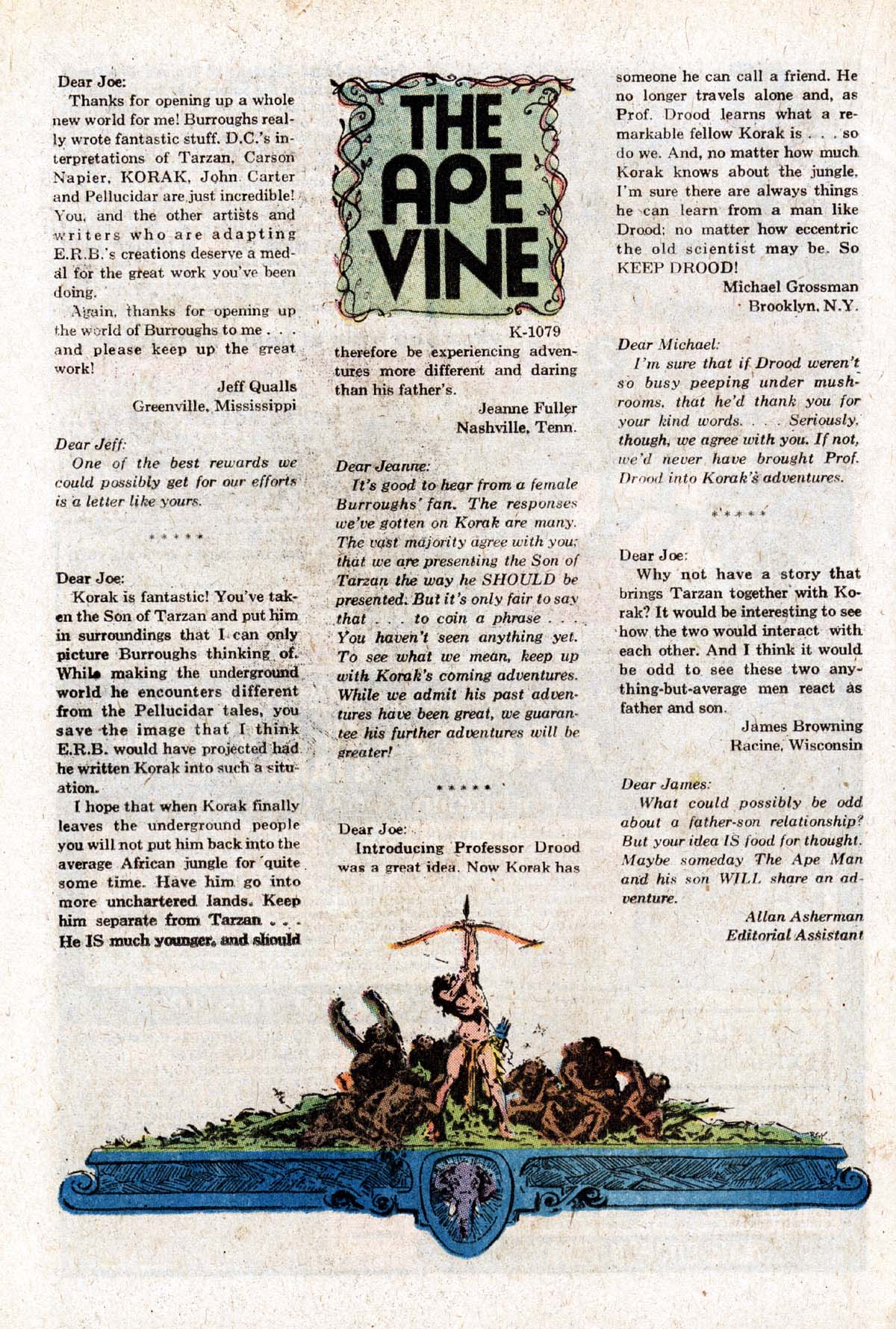 Read online Korak, Son of Tarzan (1972) comic -  Issue #52 - 26