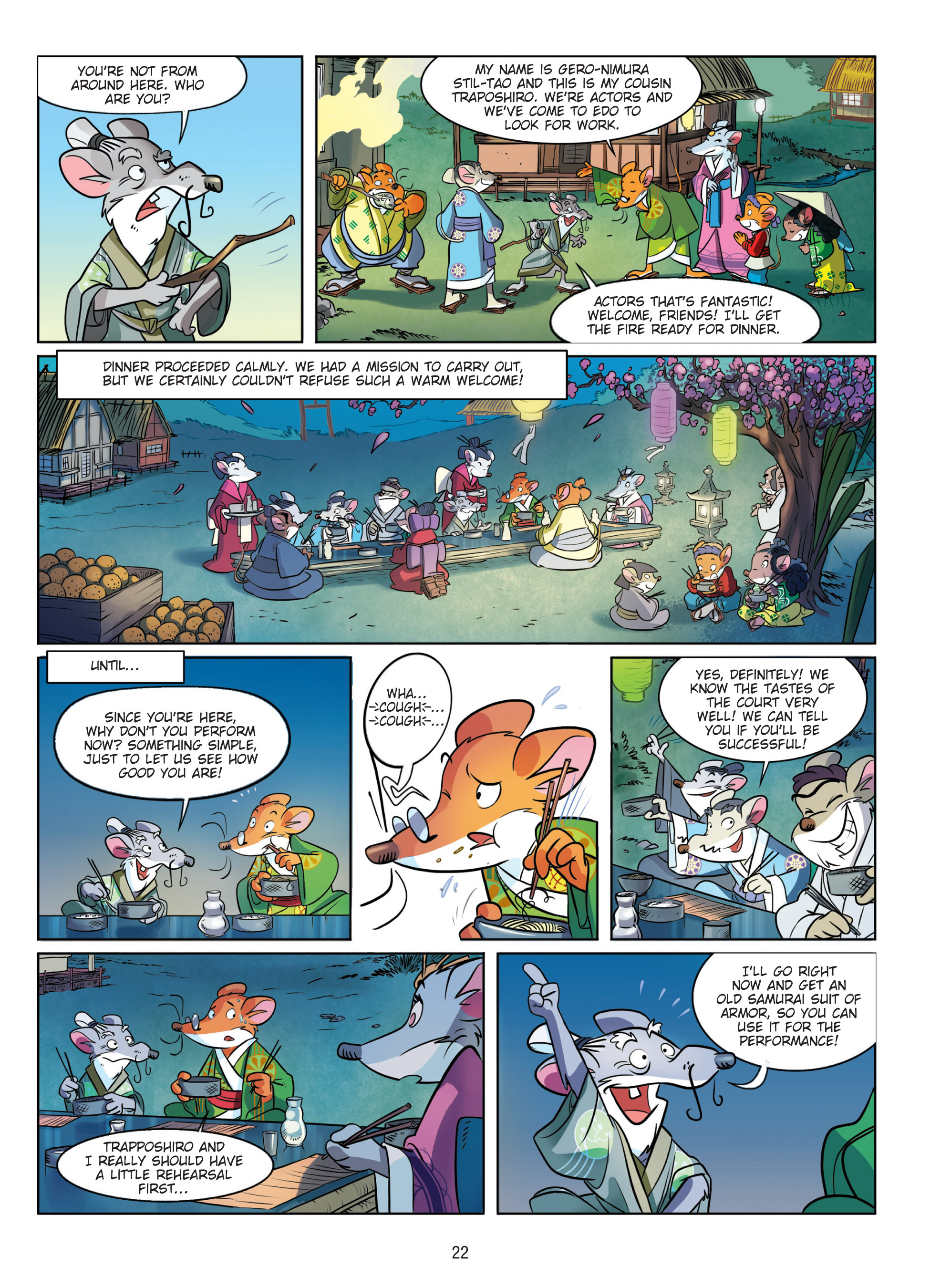 Read online Geronimo Stilton comic -  Issue # TPB 12 - 22