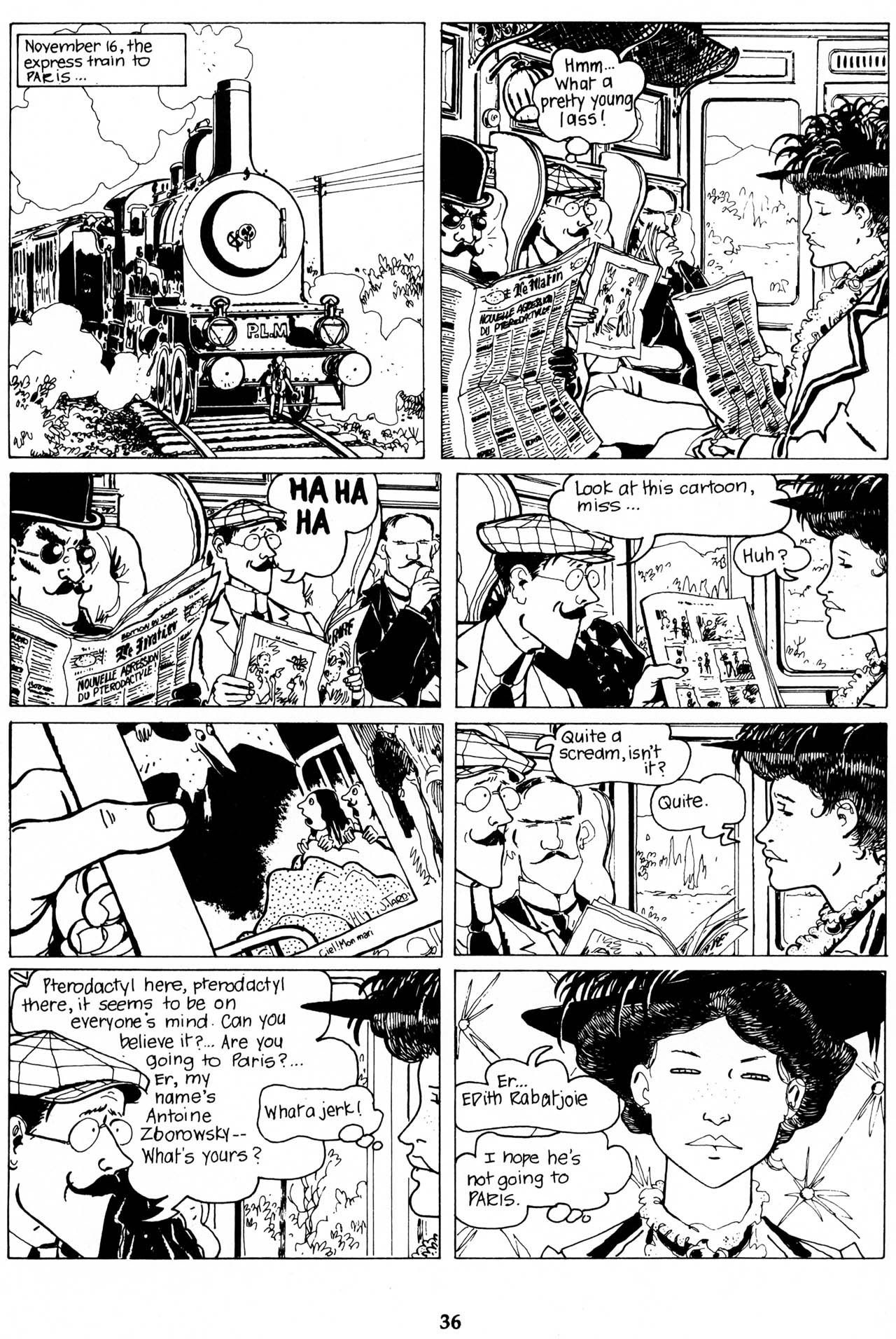 Read online The Extraordinary Adventures of Adele Blanc-Sec comic -  Issue #1 - 14