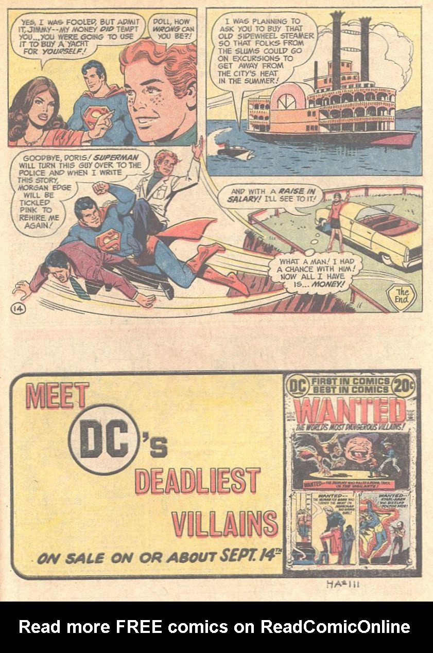 Read online Superman's Pal Jimmy Olsen comic -  Issue #154 - 25