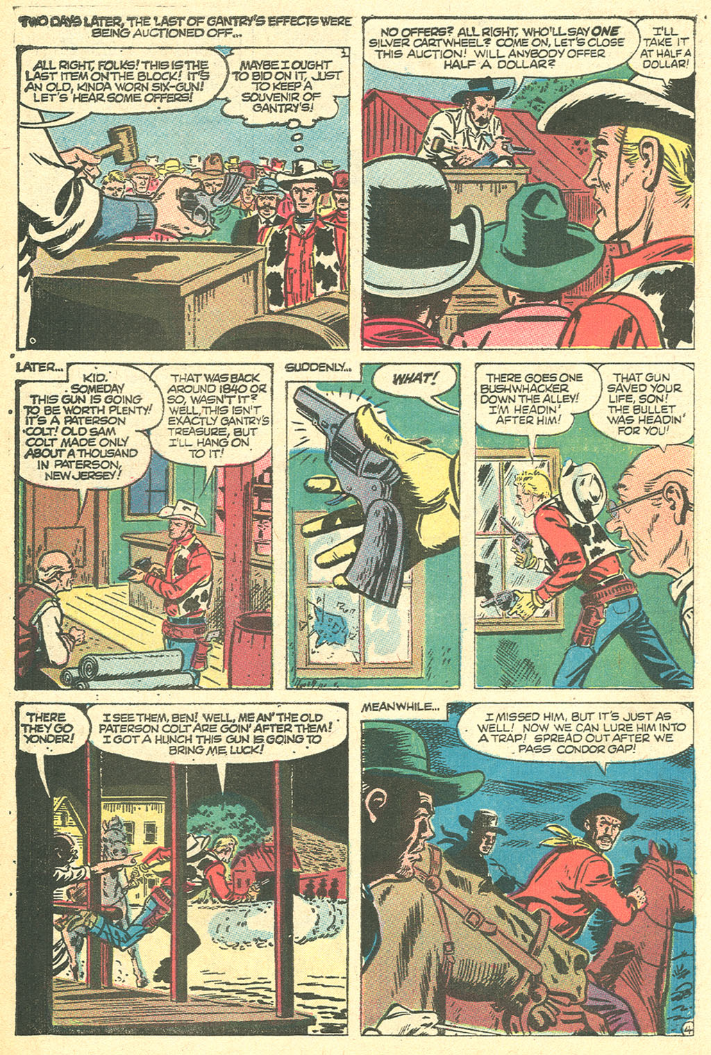 Read online Kid Colt Outlaw comic -  Issue #156 - 48