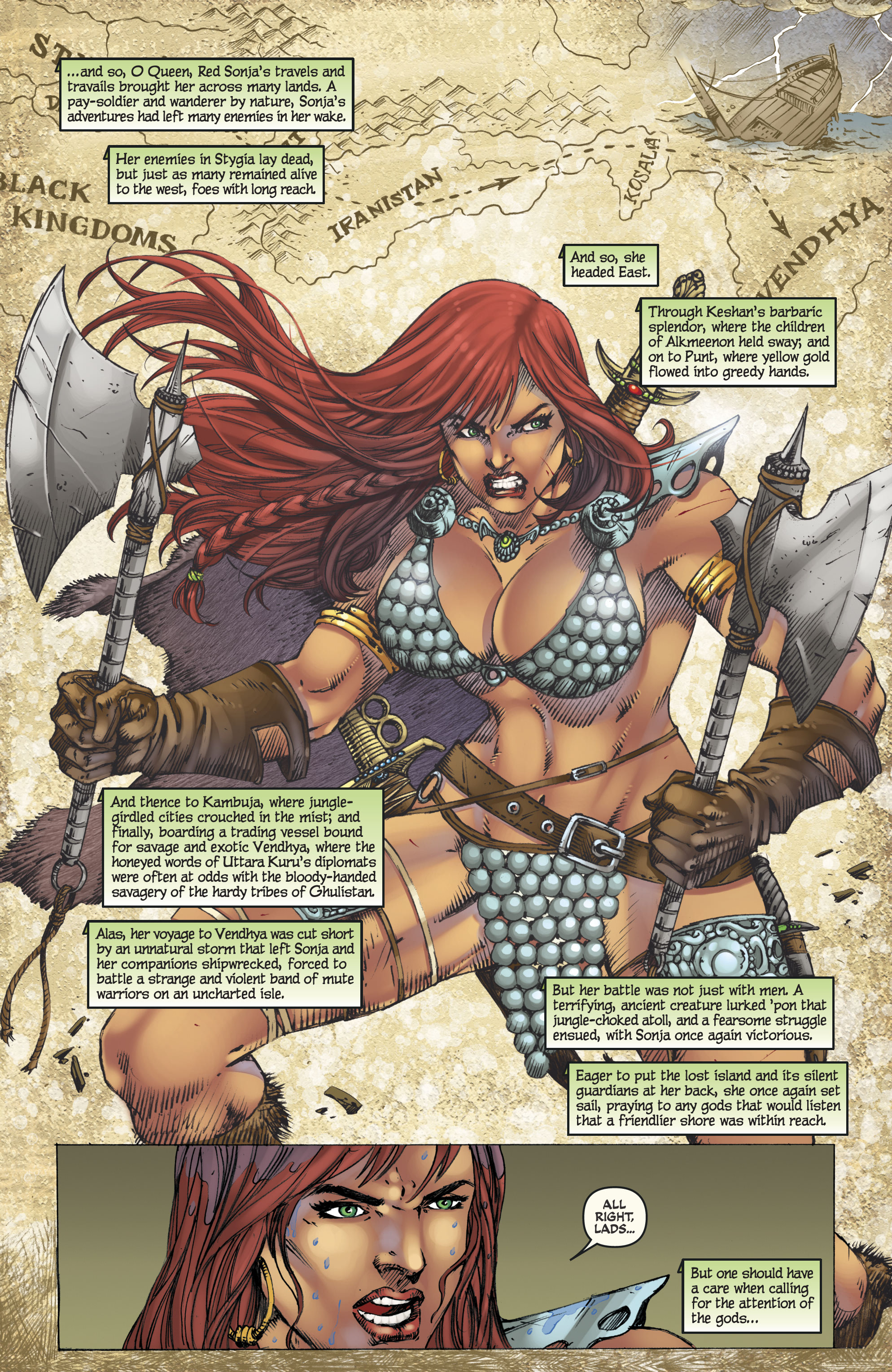 Read online Red Sonja Omnibus comic -  Issue # TPB 5 (Part 1) - 32