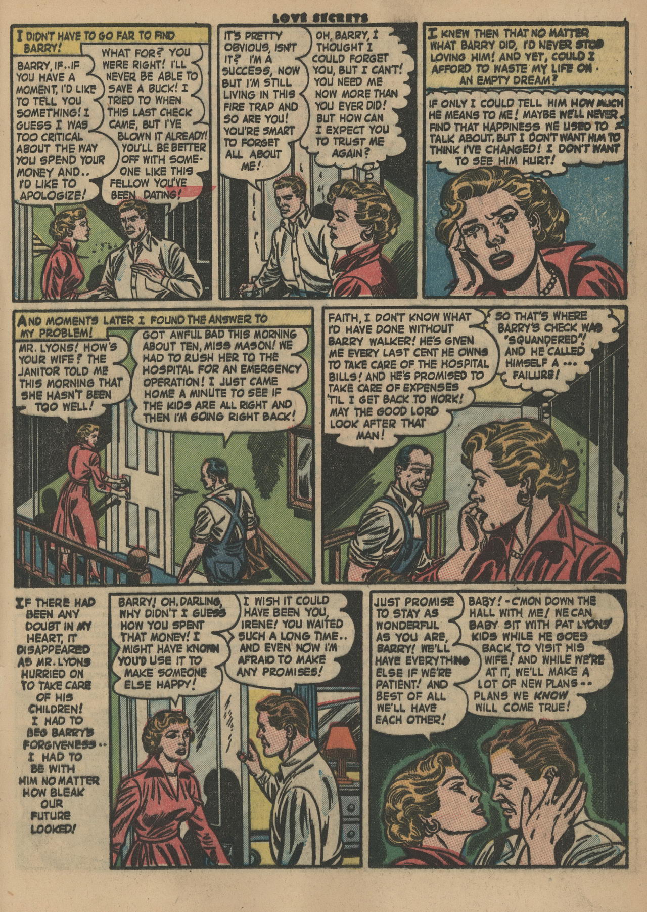Read online Love Secrets (1953) comic -  Issue #32 - 17