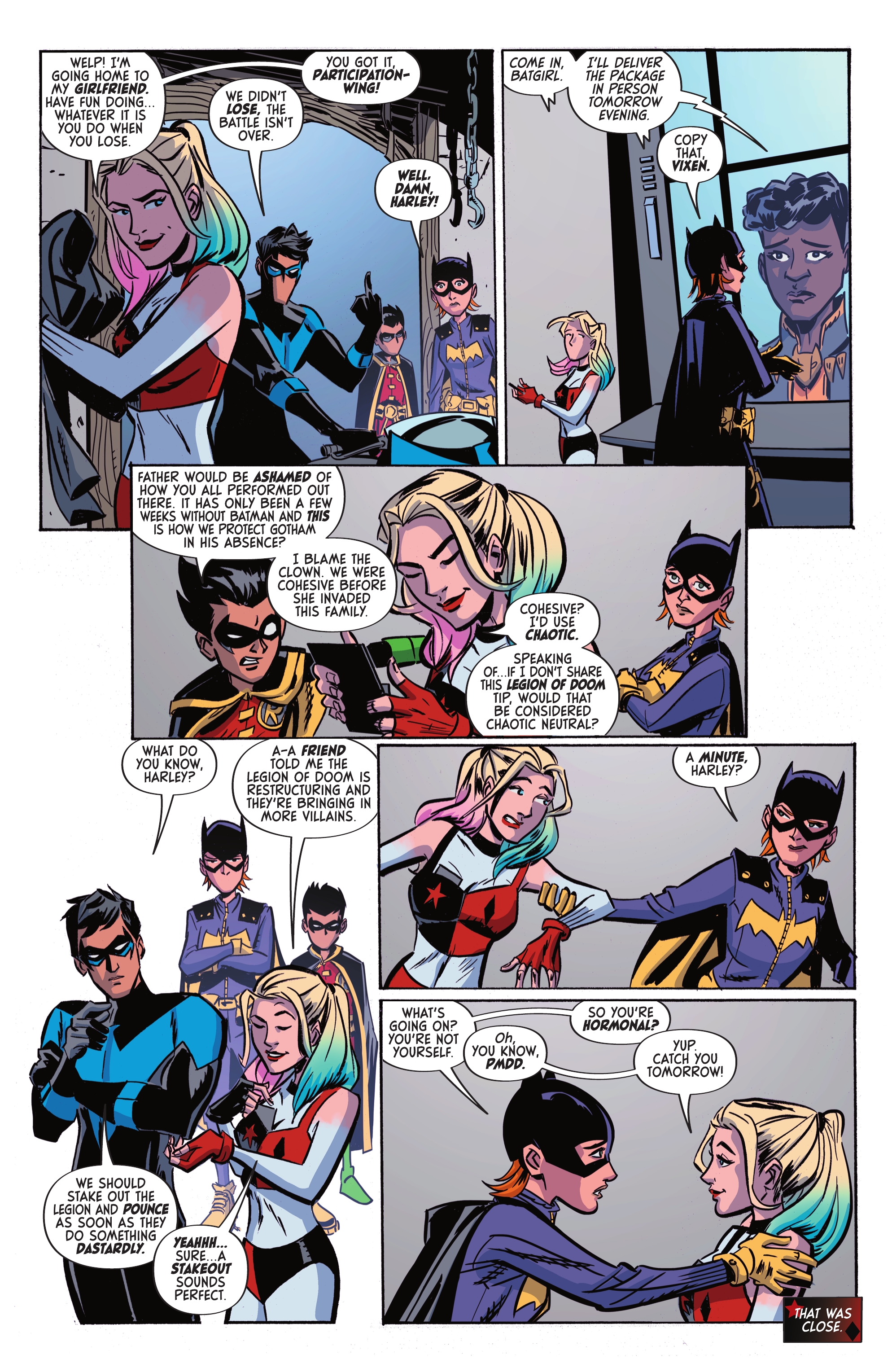 Read online Harley Quinn: The Animated Series: Legion of Bats! comic -  Issue #3 - 19