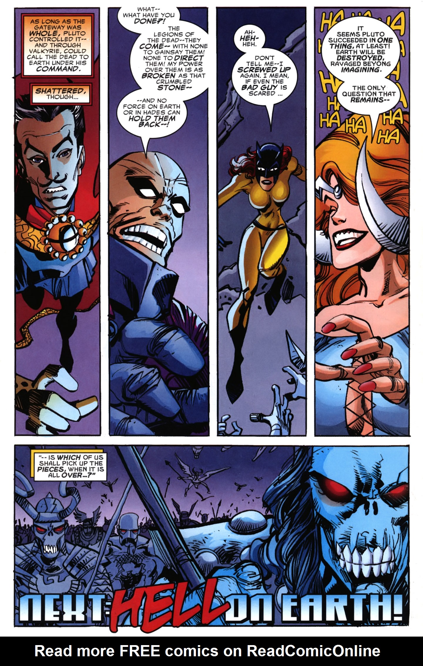 Read online Defenders (2001) comic -  Issue #3 - 21