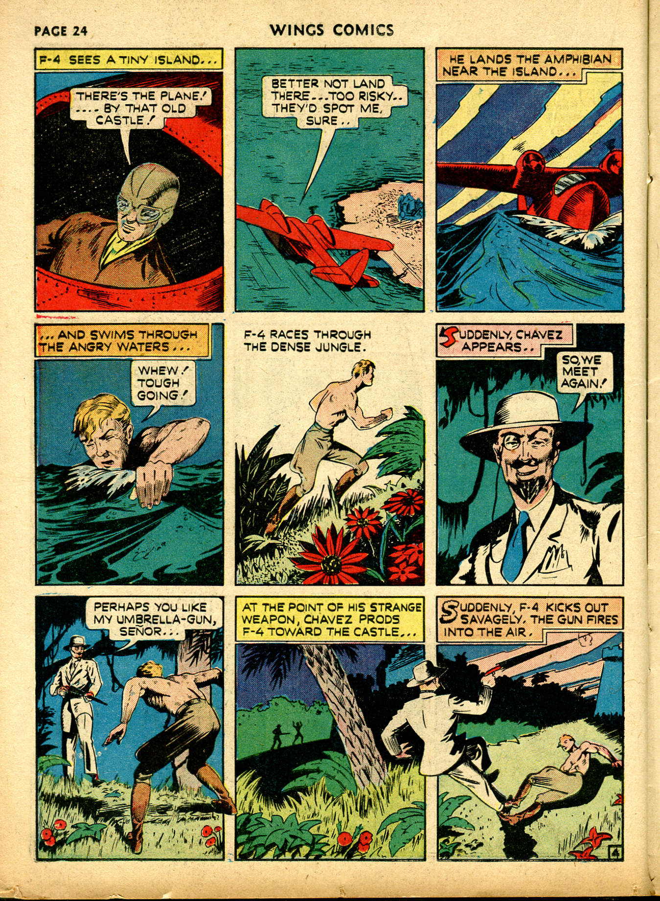 Read online Wings Comics comic -  Issue #12 - 26