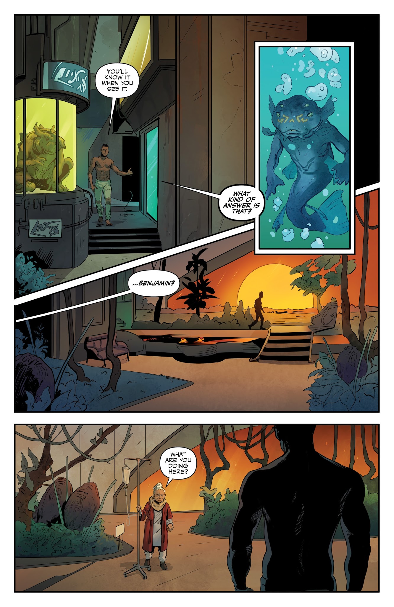 Read online Alien Bounty Hunter comic -  Issue #2 - 22