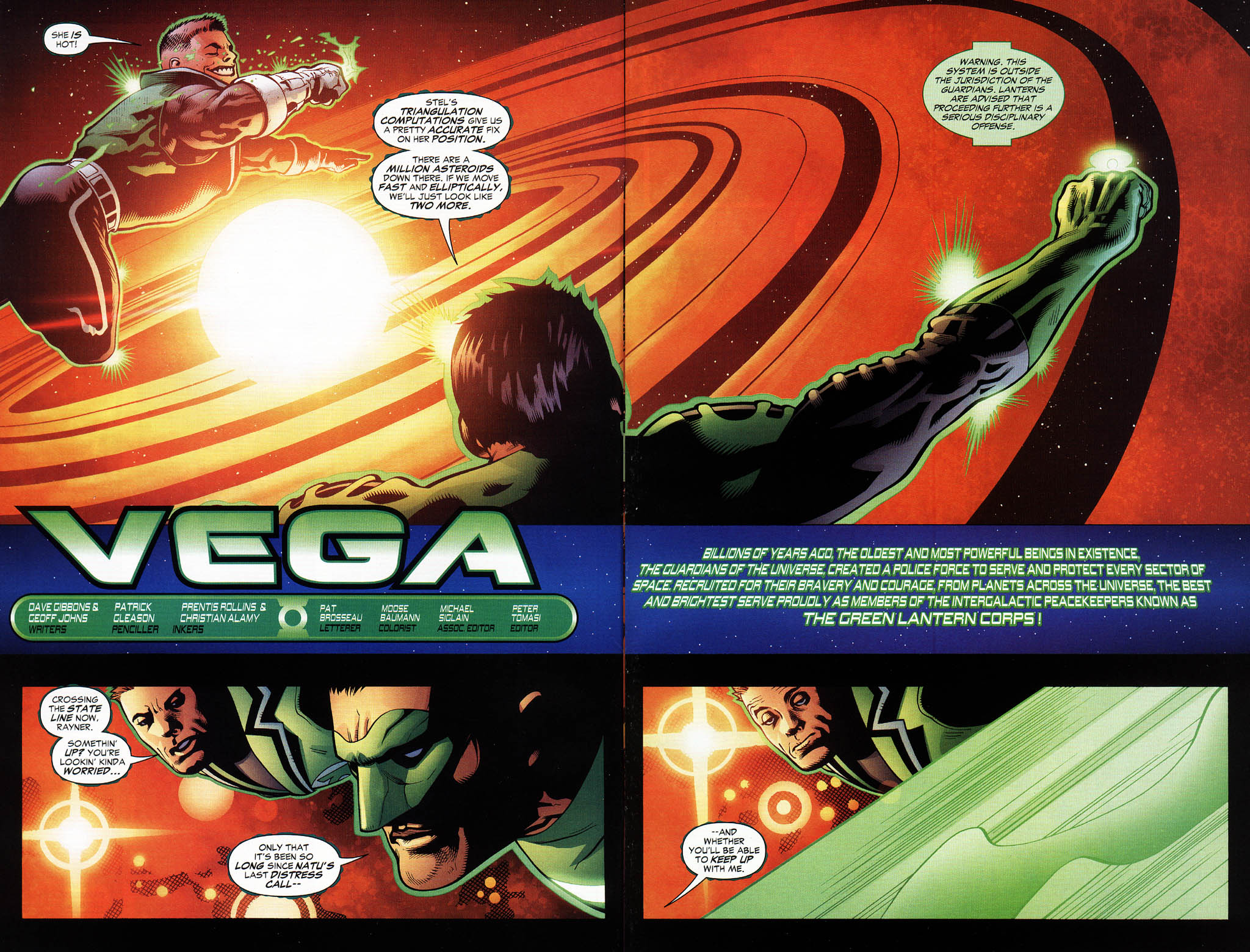 Read online Green Lantern Corps: Recharge comic -  Issue #3 - 3