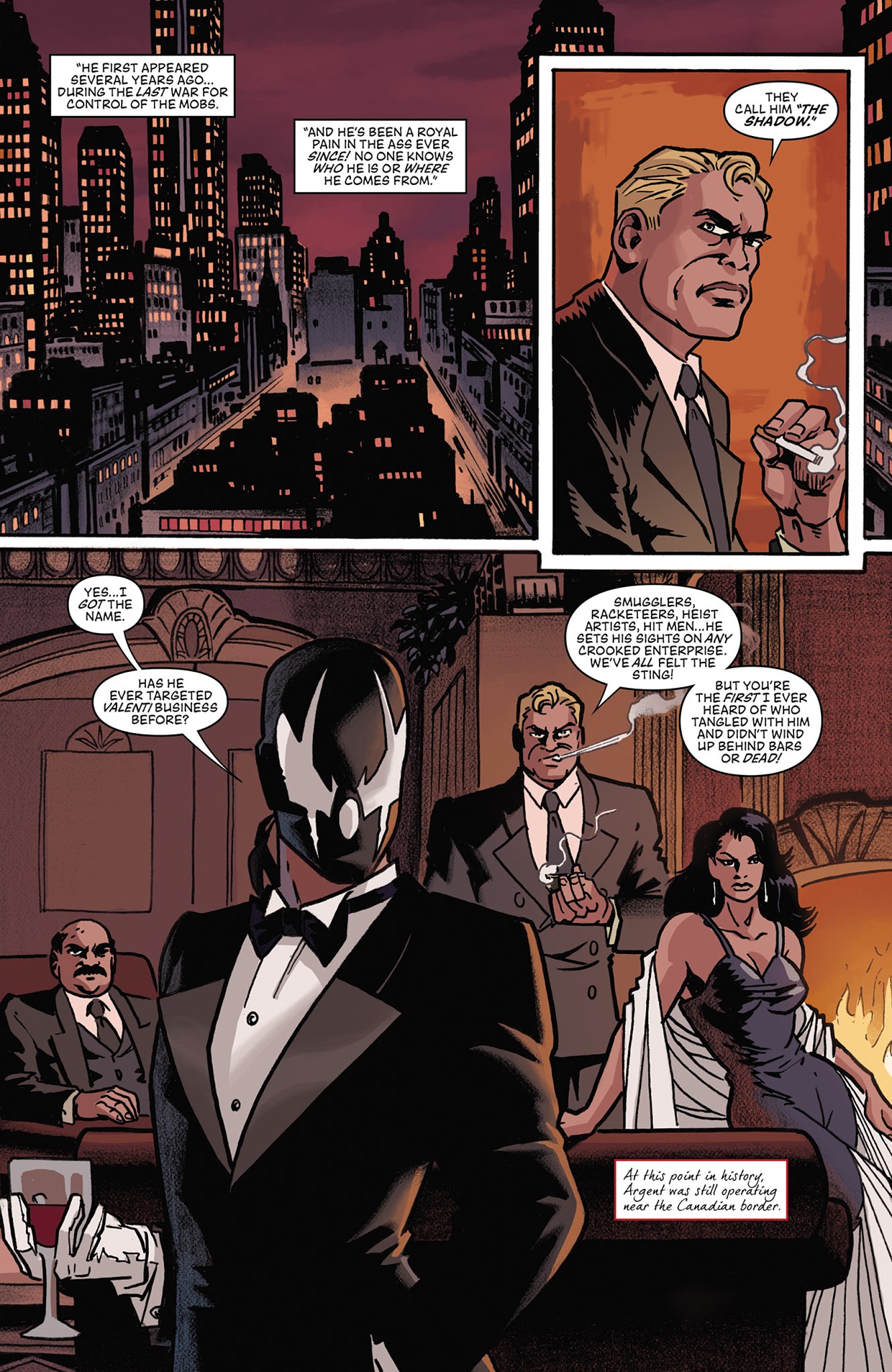 Read online Grendel vs. The Shadow comic -  Issue #2 - 17