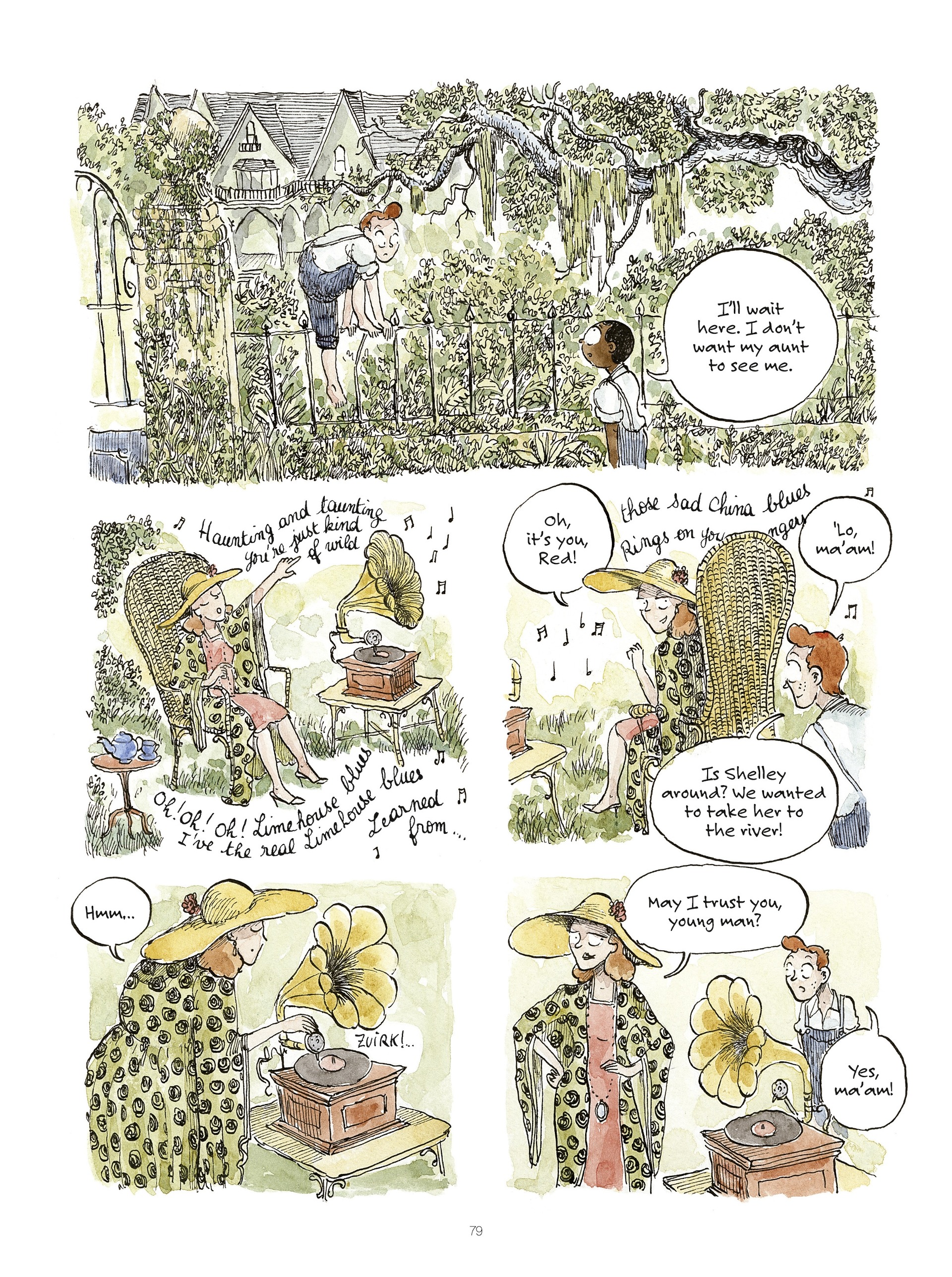 Read online Swamp: A Summer in the Bayou comic -  Issue # TPB (Part 1) - 81