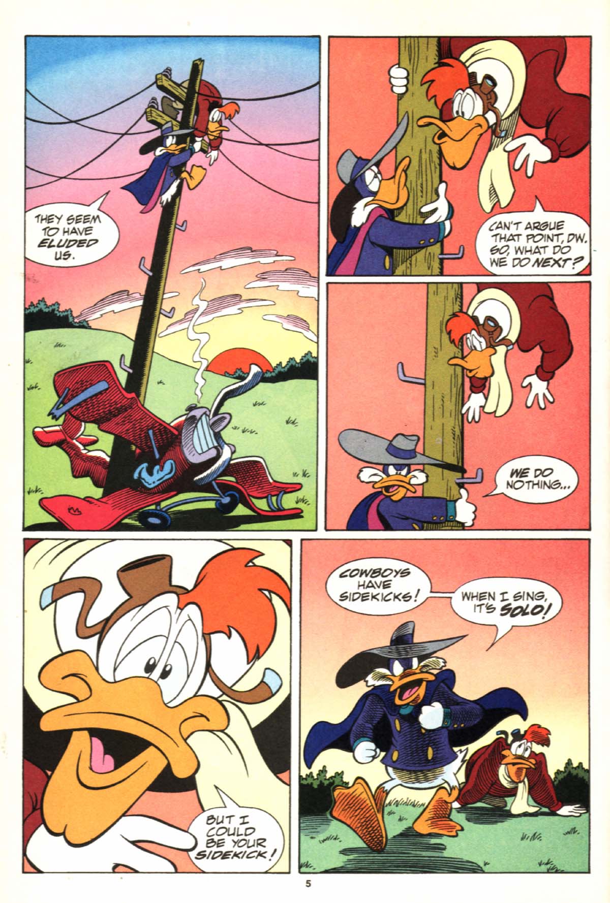 Read online Disney's Darkwing Duck Limited Series comic -  Issue #2 - 6