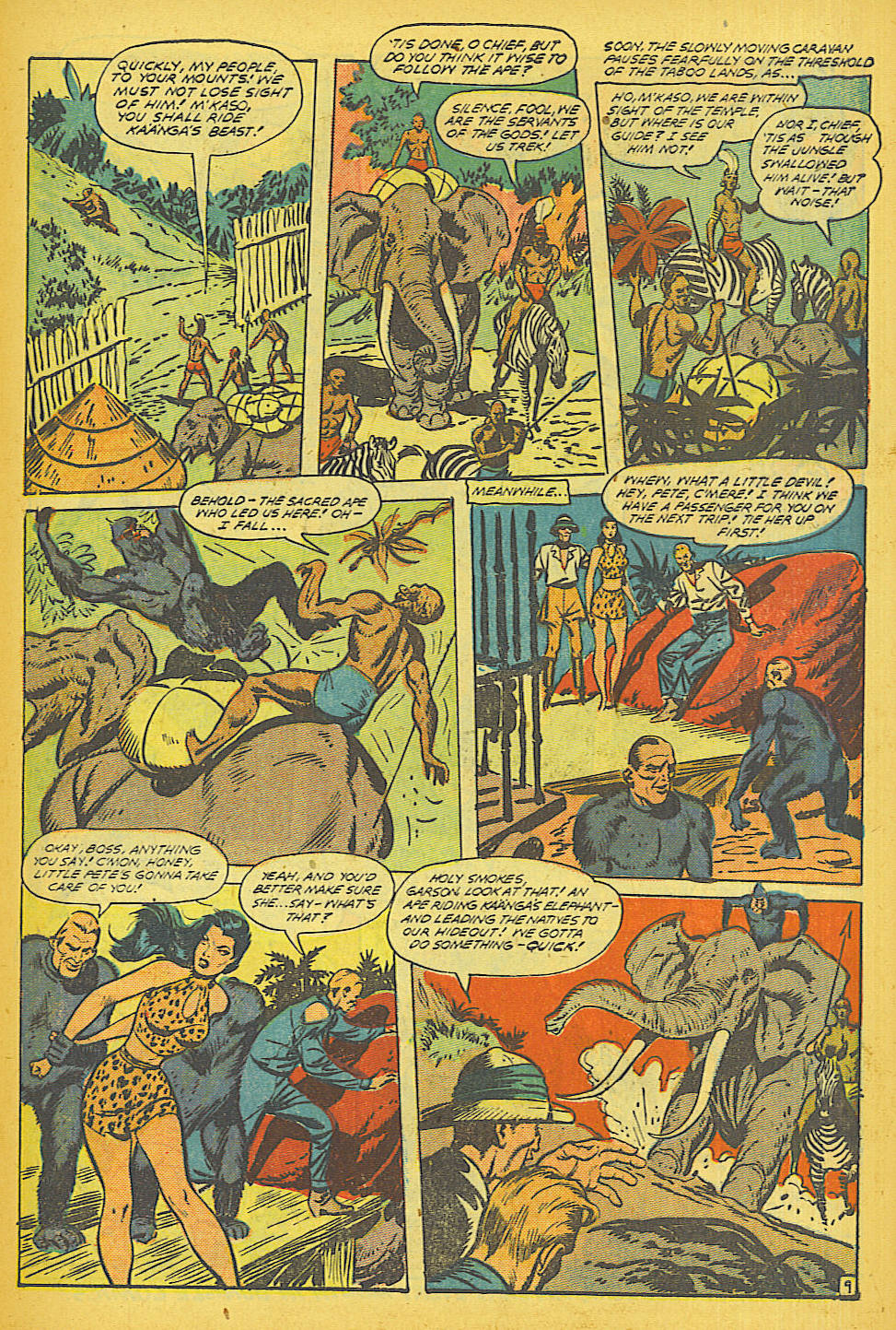 Read online Jungle Comics comic -  Issue #110 - 11