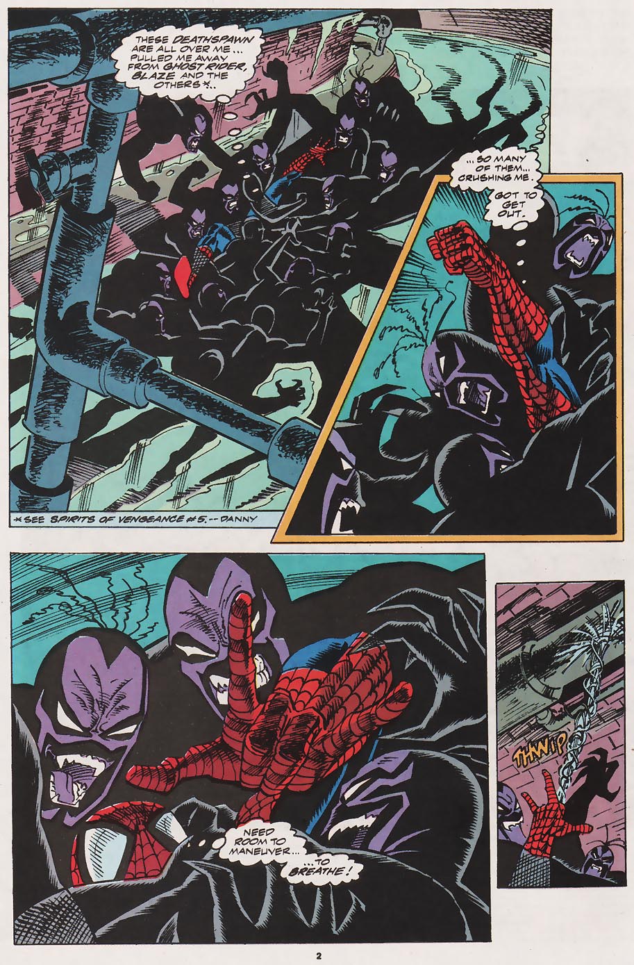 Read online Web of Spider-Man (1985) comic -  Issue #96 - 3
