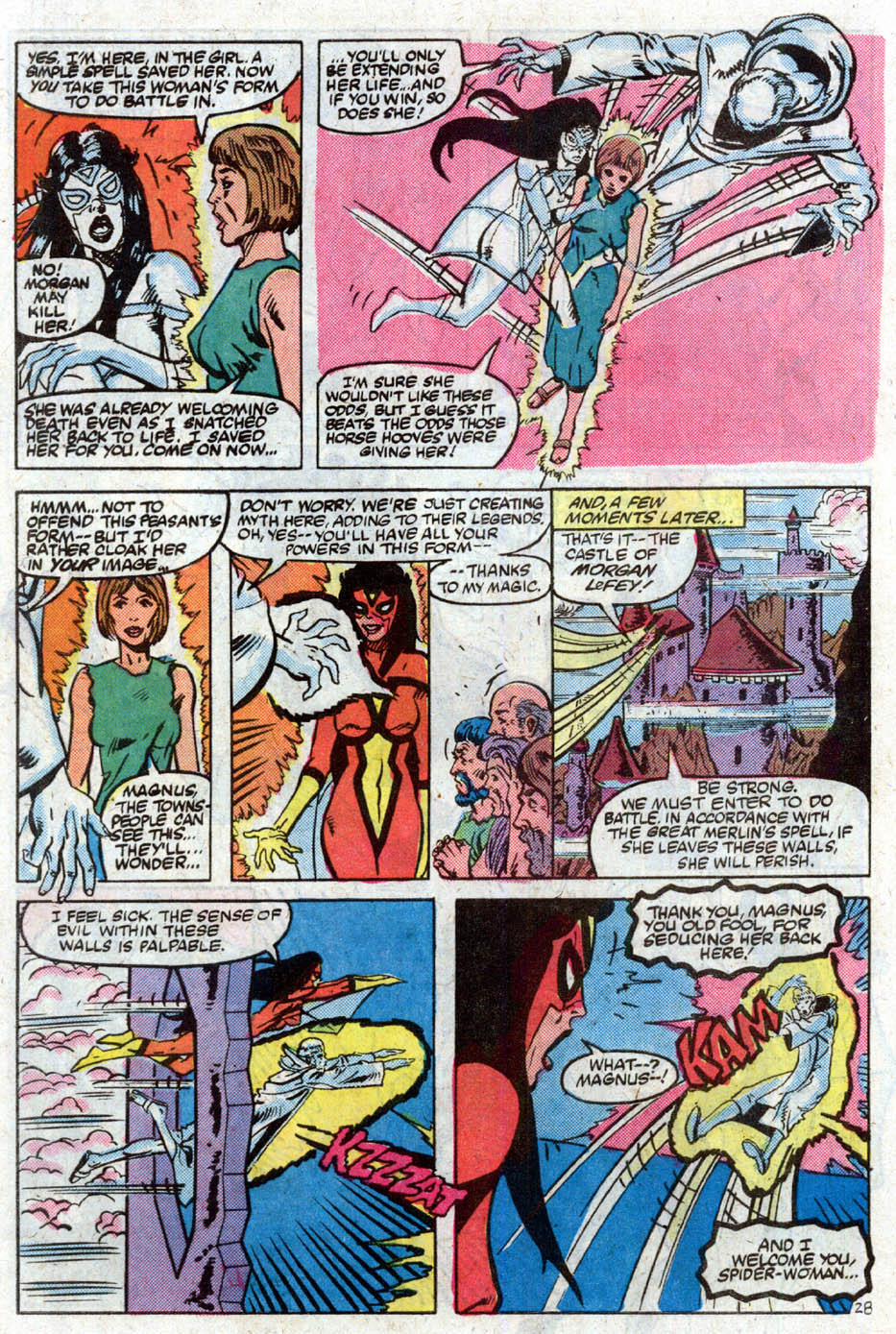 Read online Spider-Woman (1978) comic -  Issue #50 - 30