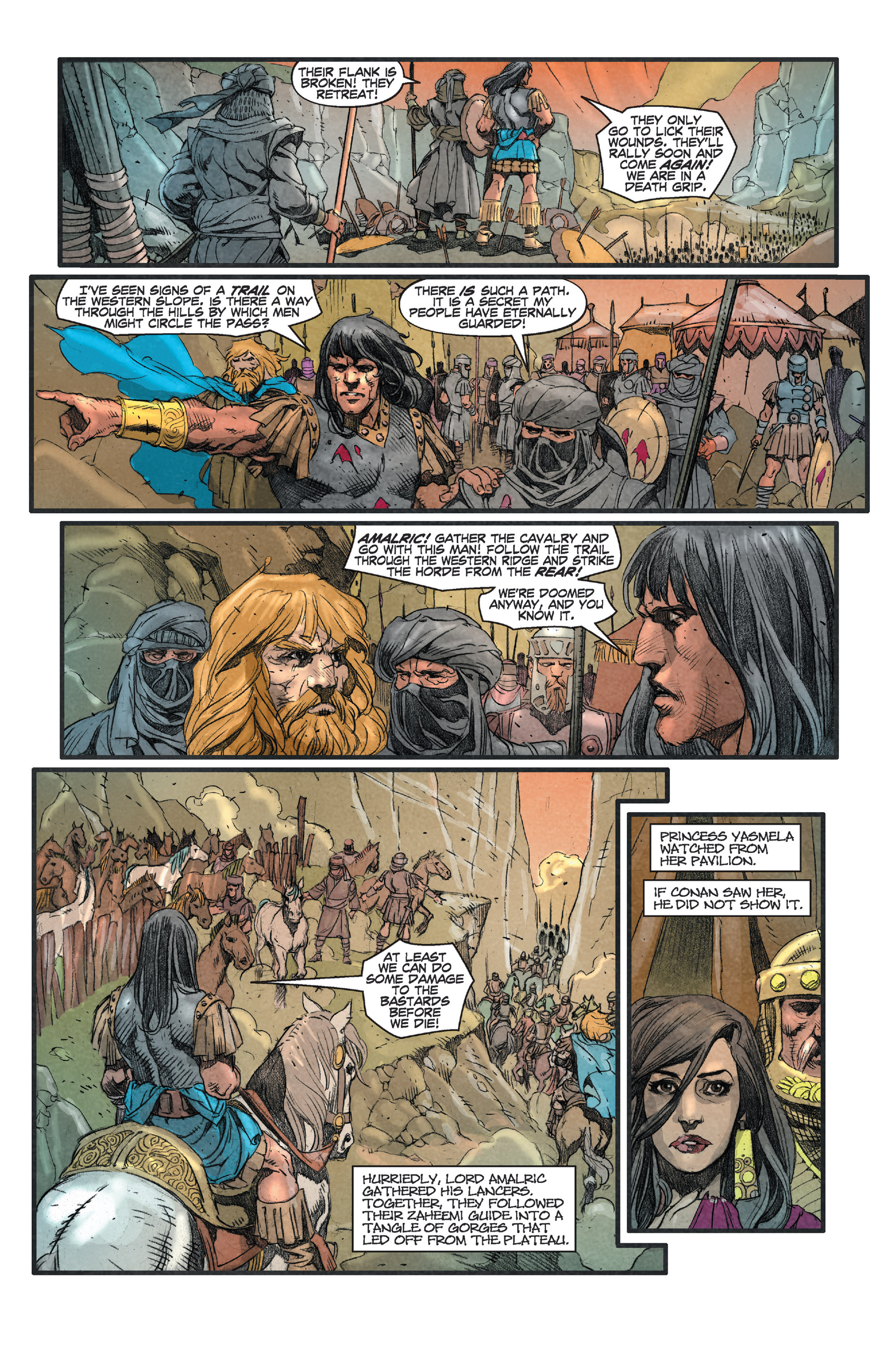 Read online Conan Chronicles Epic Collection comic -  Issue # TPB The Battle of Shamla Pass (Part 2) - 22