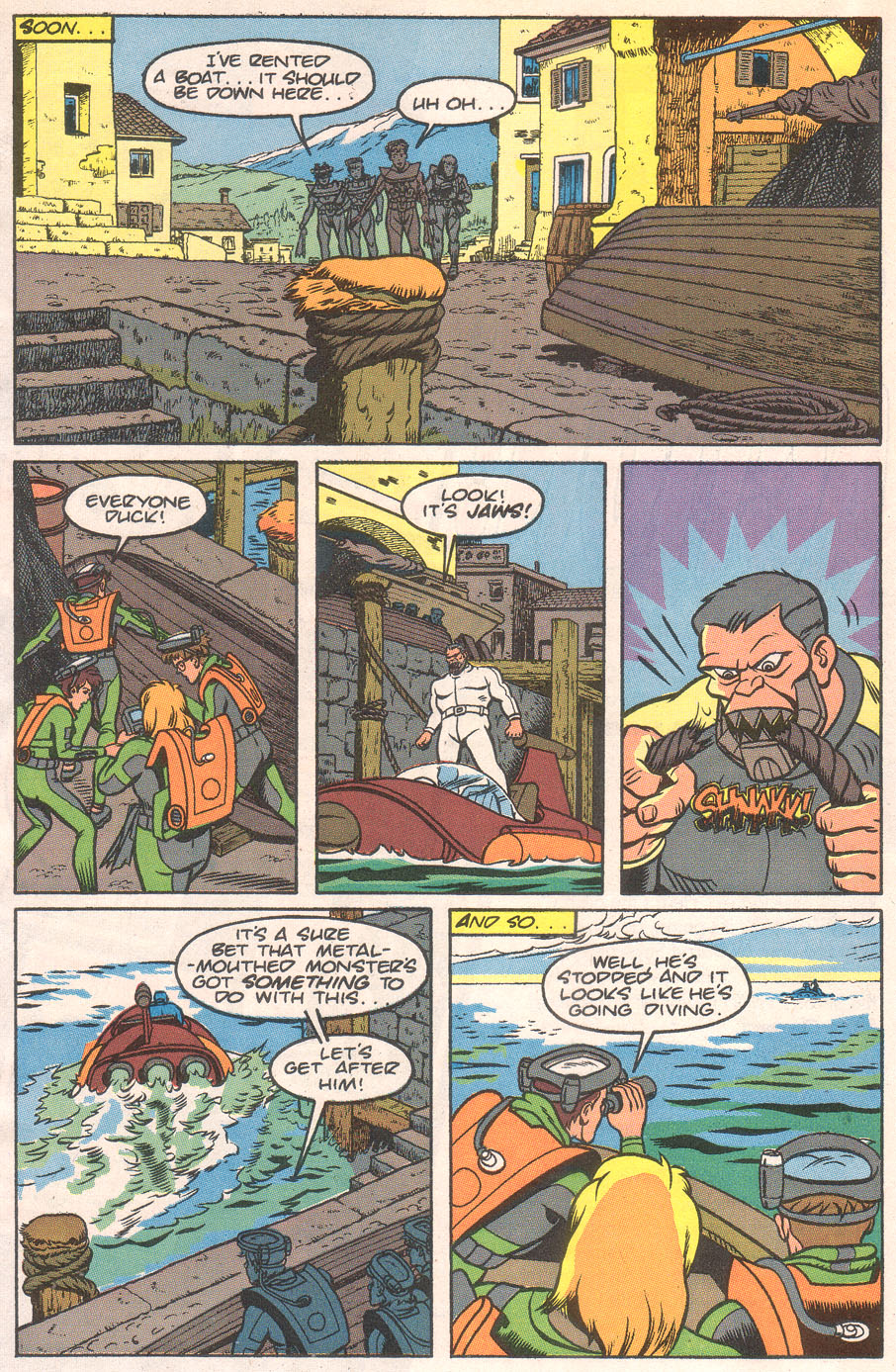 Read online James Bond Jr. comic -  Issue #4 - 8