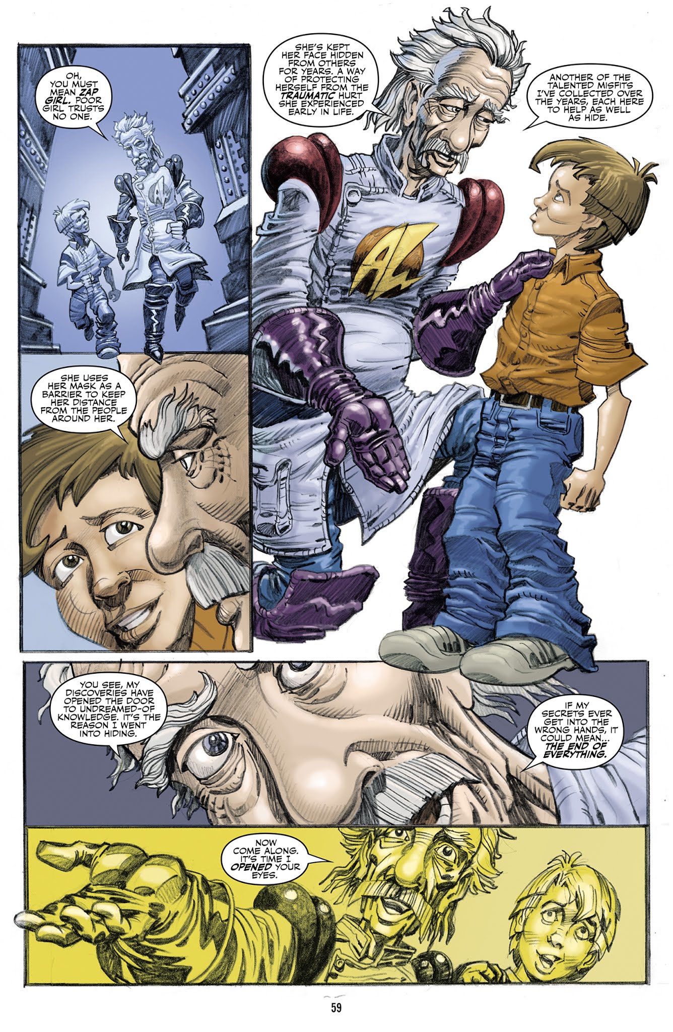 Read online The Atomic Legion comic -  Issue # TPB (Part 1) - 57