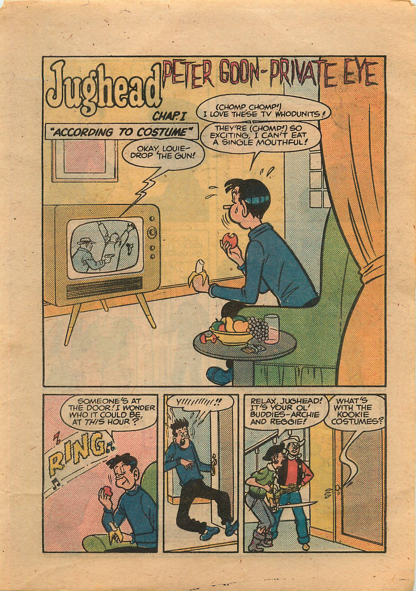 Read online Jughead Jones Comics Digest comic -  Issue #16 - 105