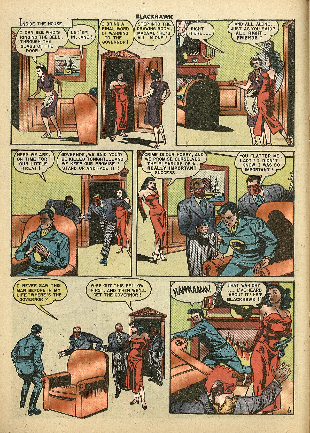 Read online Blackhawk (1957) comic -  Issue #33 - 23