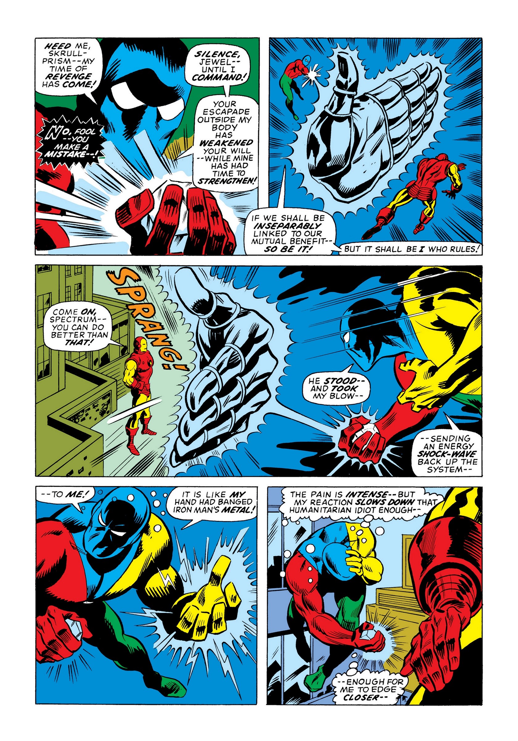 Read online Marvel Masterworks: The Invincible Iron Man comic -  Issue # TPB 9 (Part 3) - 63