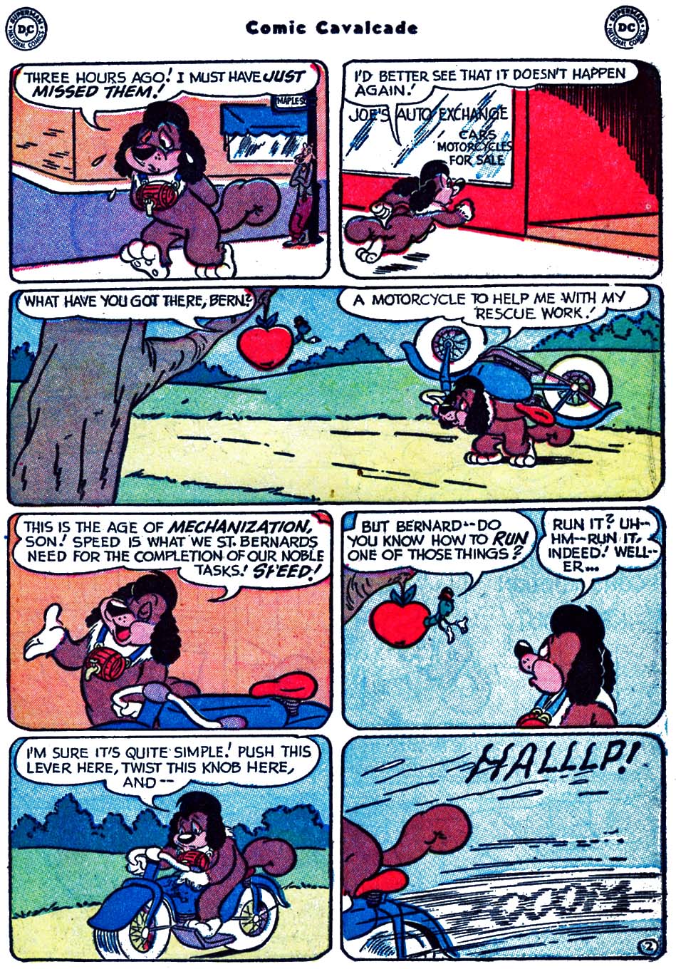 Read online Comic Cavalcade comic -  Issue #55 - 23