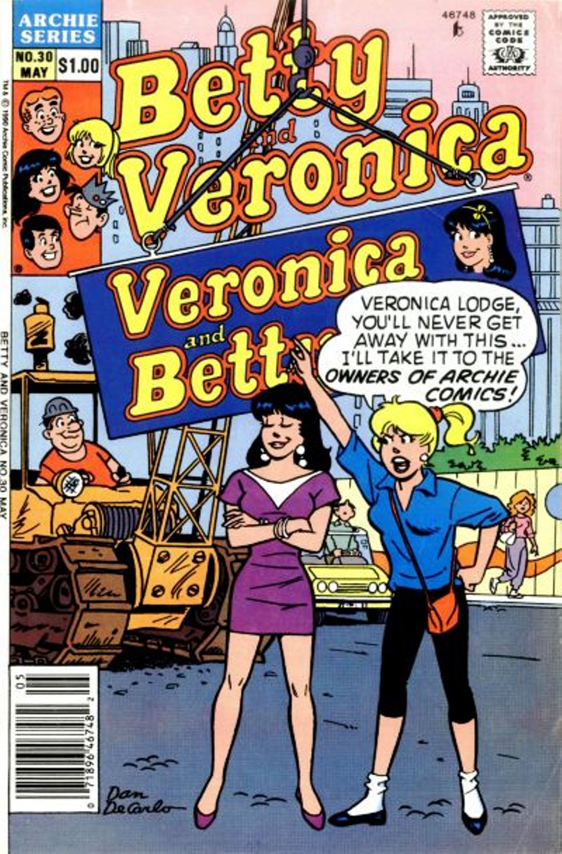 Read online Betty and Veronica (1987) comic -  Issue #30 - 1
