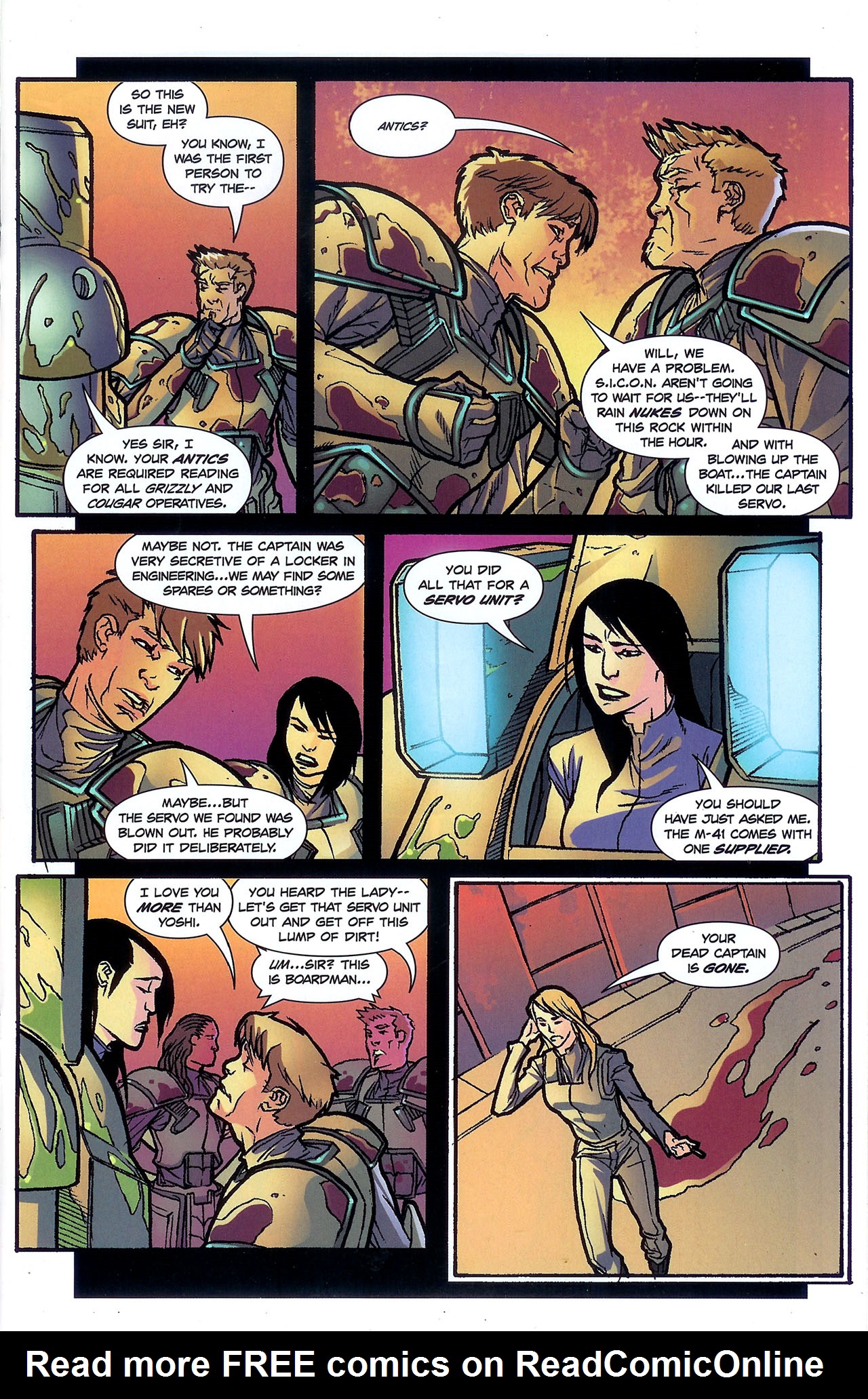 Read online Starship Troopers (2007) comic -  Issue #4 - 12