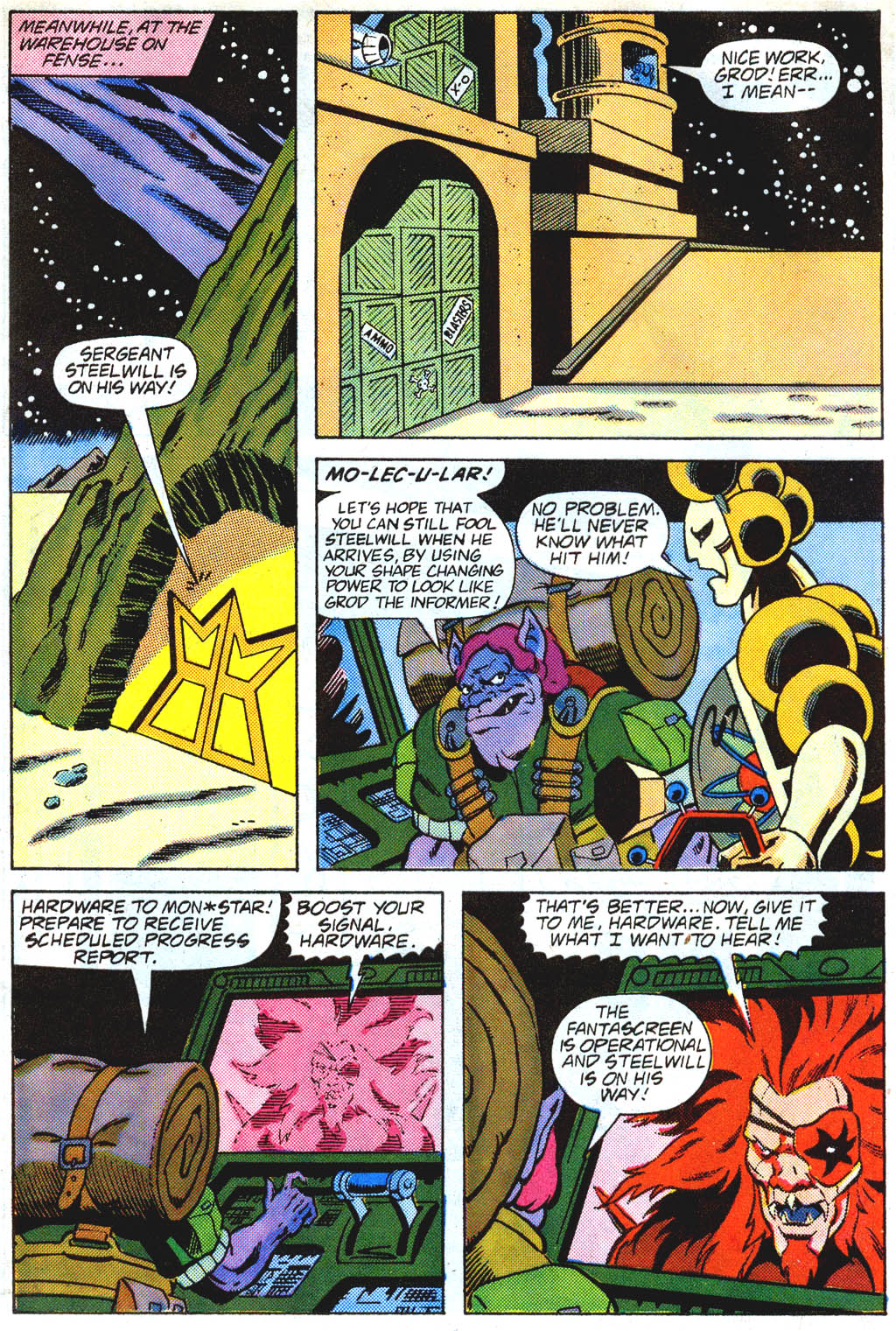 Read online SilverHawks comic -  Issue #5 - 4
