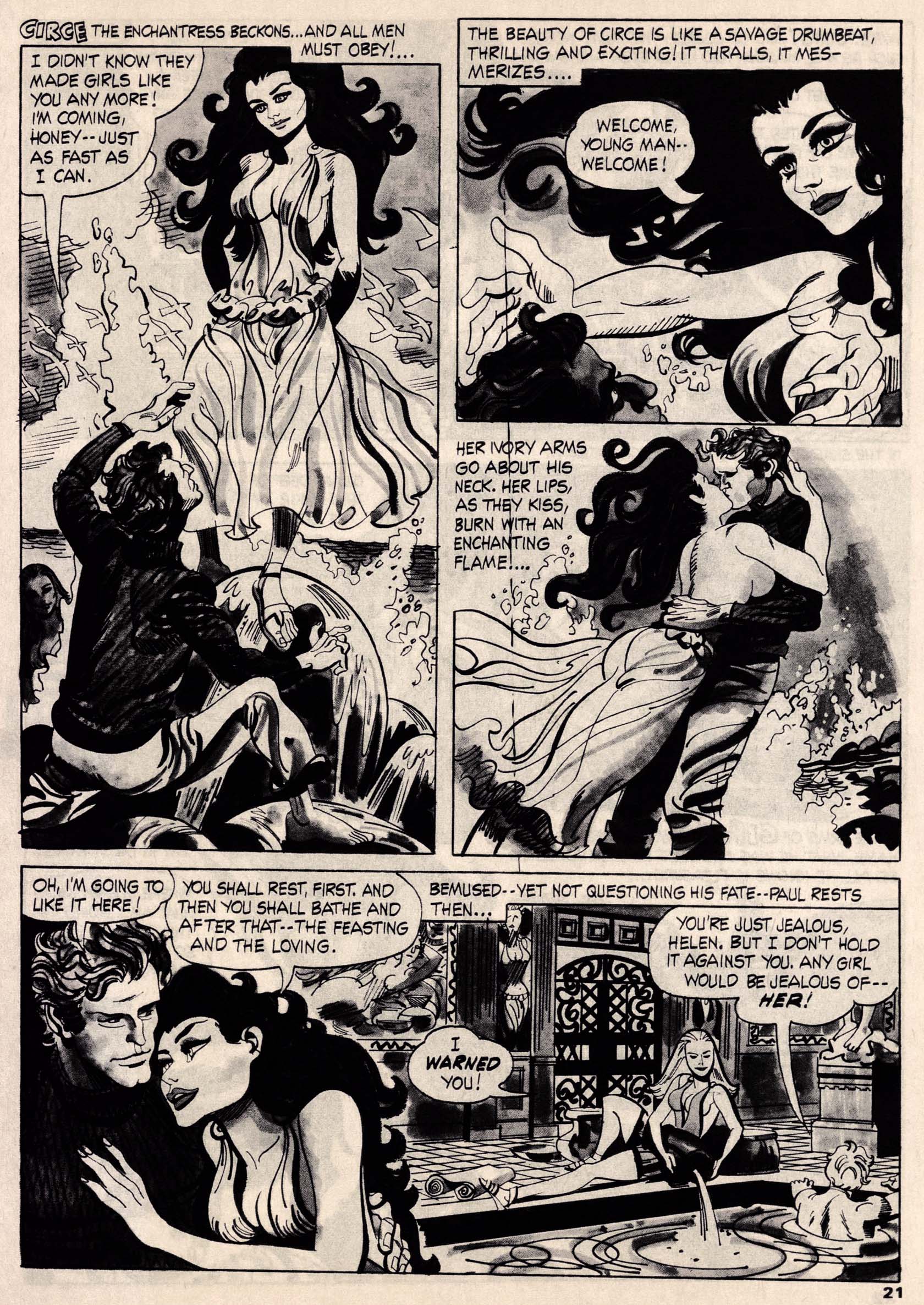 Read online Vampirella (1969) comic -  Issue # Annual 1972 - 21