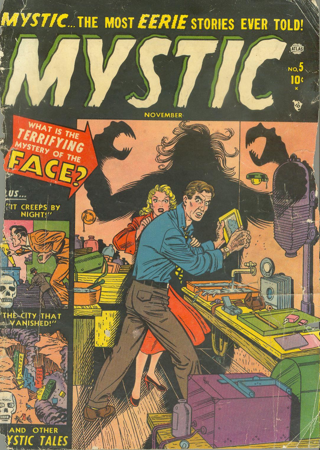 Read online Mystic (1951) comic -  Issue #5 - 1