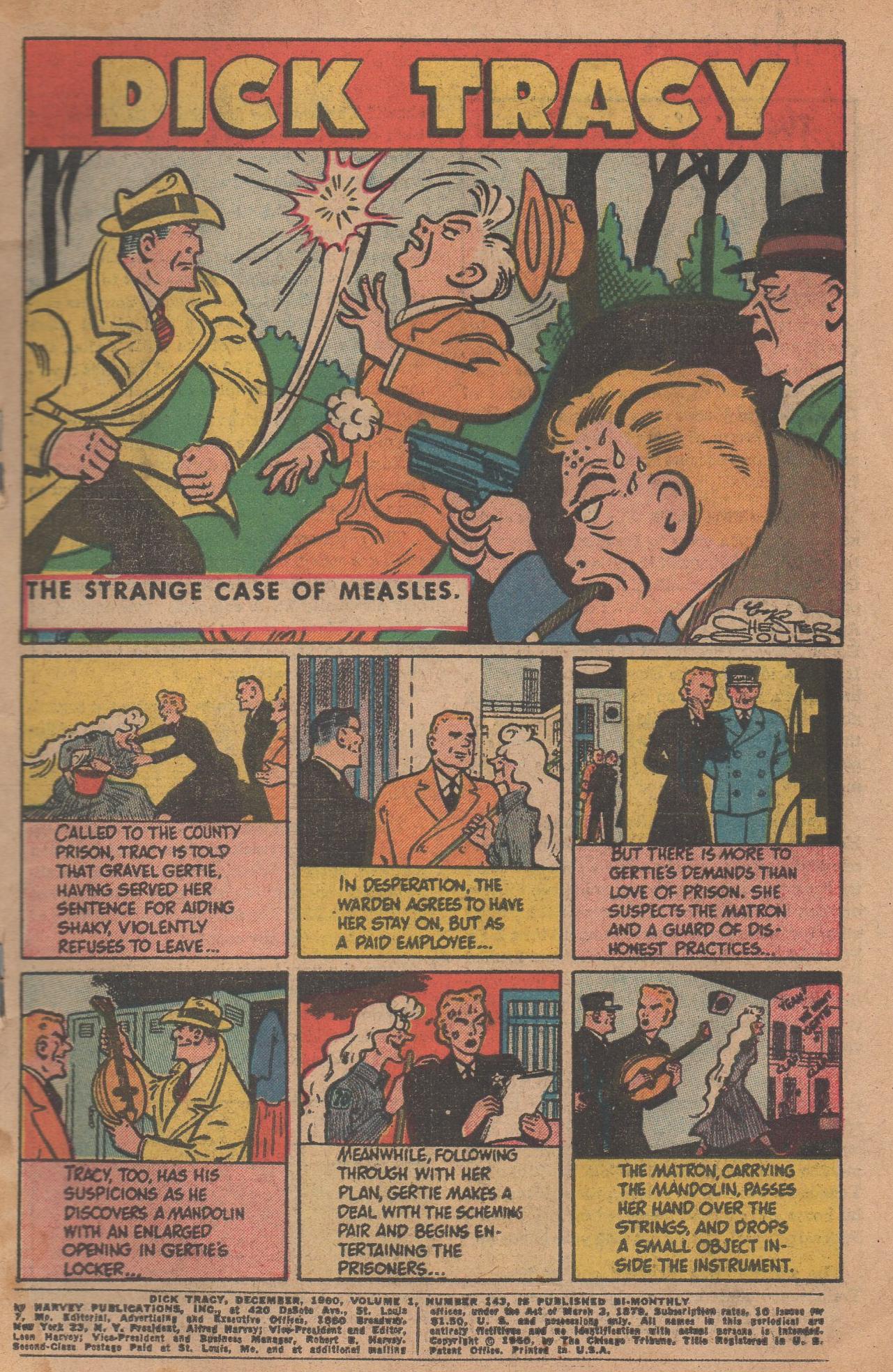 Read online Dick Tracy comic -  Issue #143 - 3