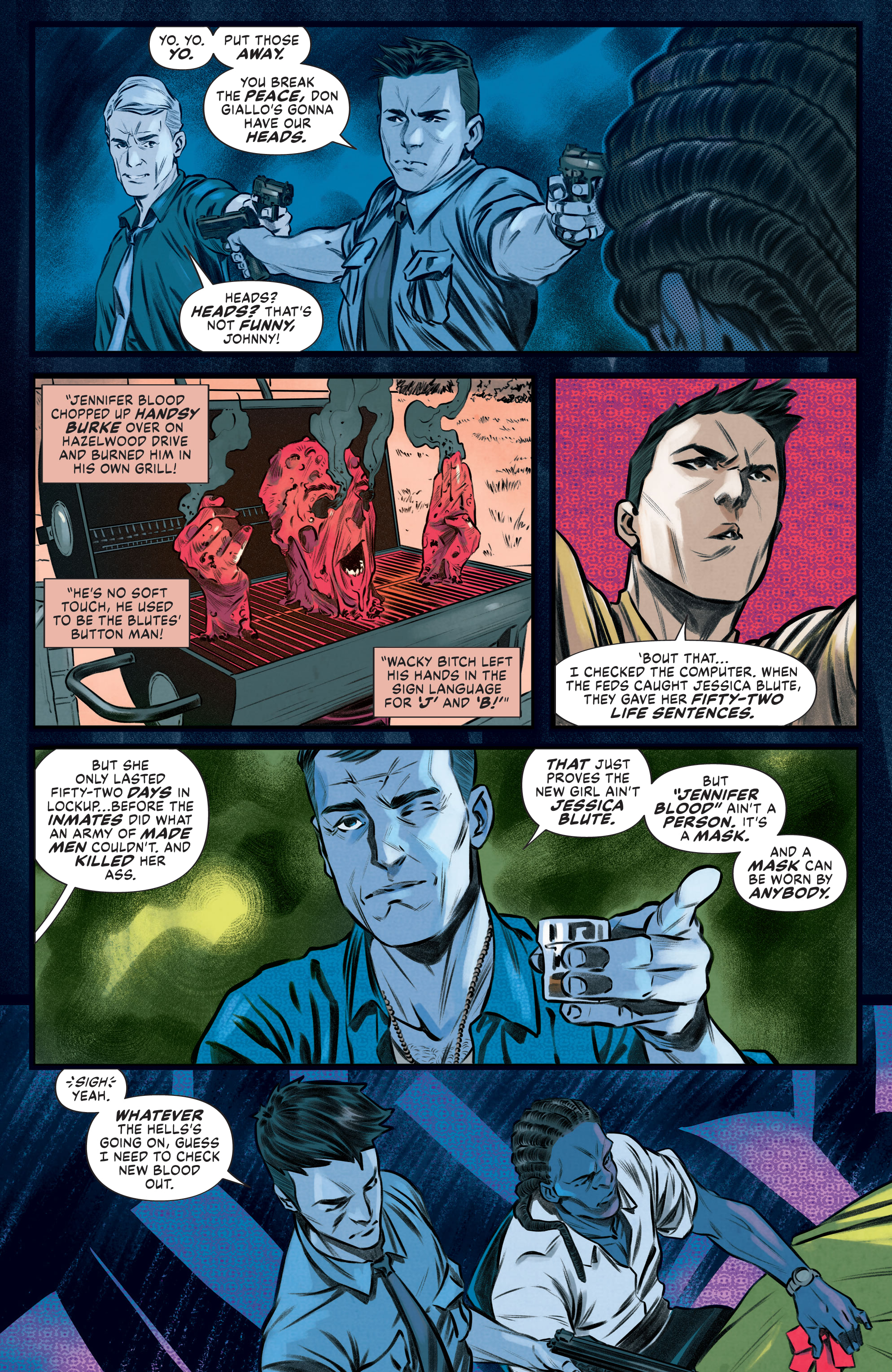 Read online Jennifer Blood (2021) comic -  Issue #1 - 12
