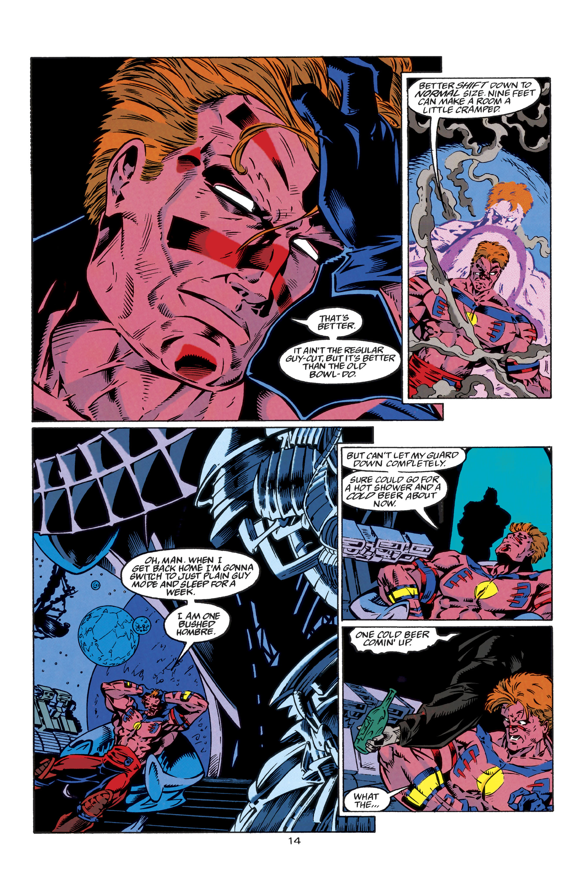 Read online Guy Gardner: Warrior comic -  Issue #37 - 14