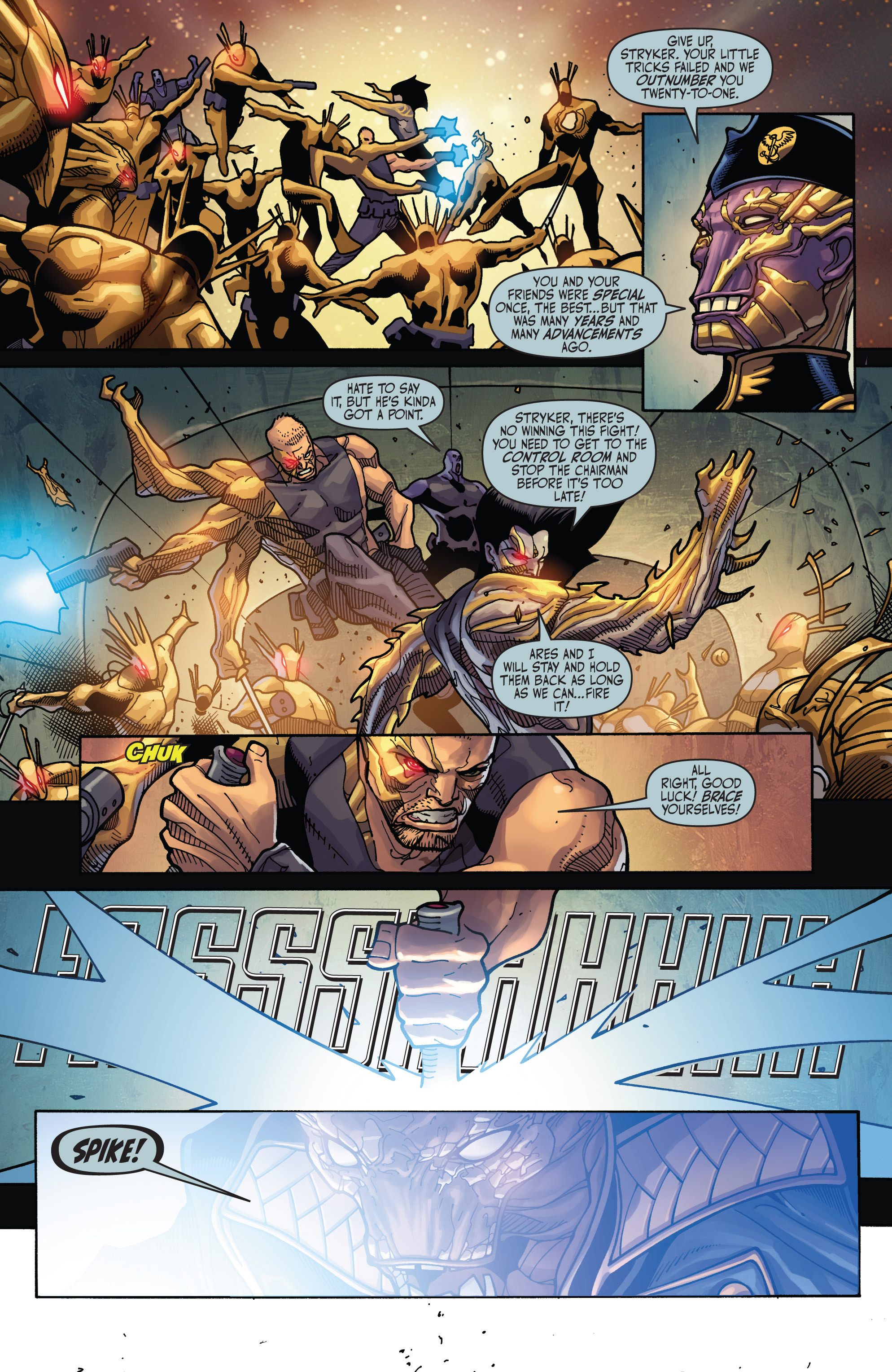Read online Cyberforce (2012) comic -  Issue #5 - 19