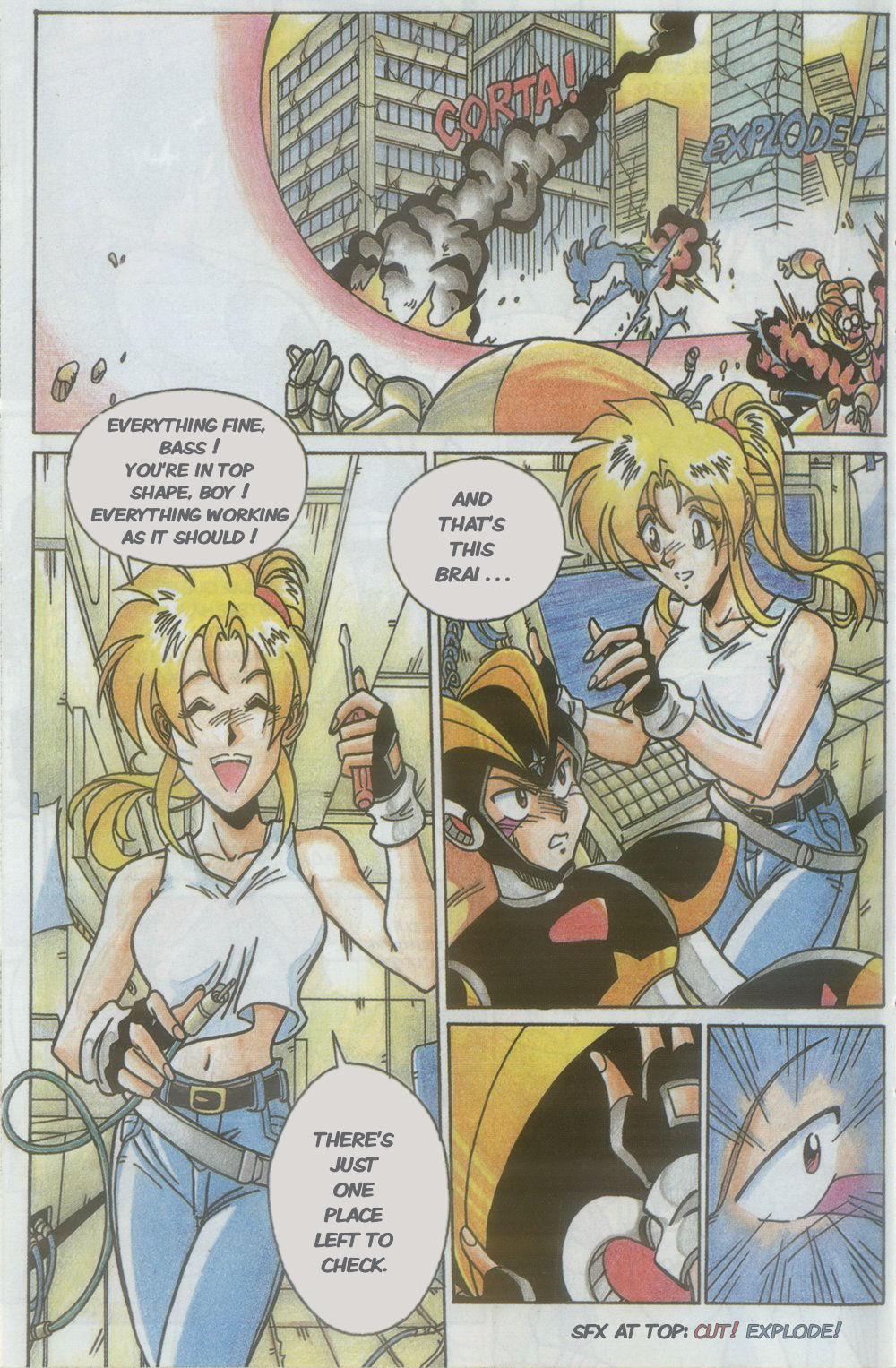 Read online Novas Aventuras de Megaman comic -  Issue #11 - 8