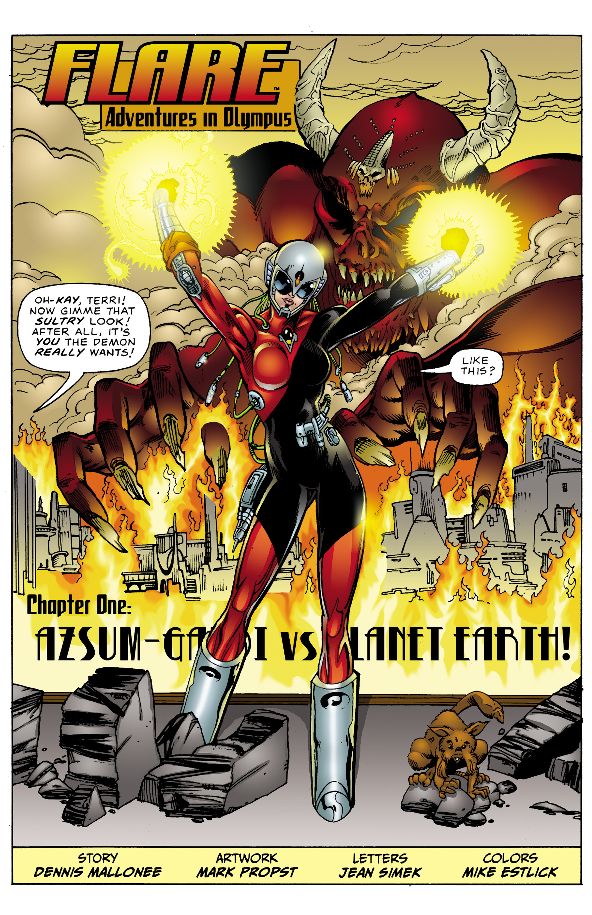 Read online Flare (2004) comic -  Issue #13 - 13