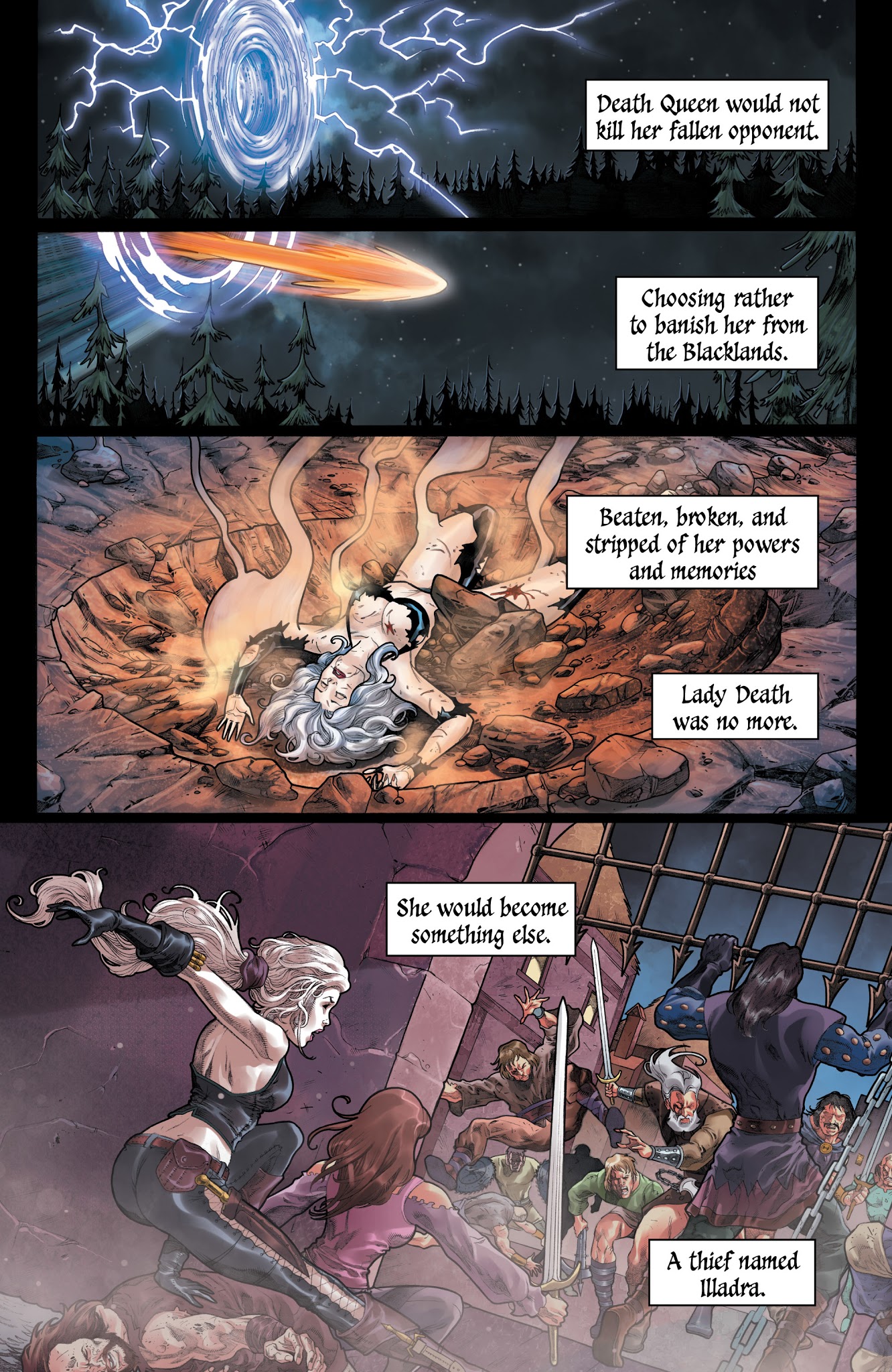 Read online Lady Death: Apocalypse comic -  Issue #1 - 6