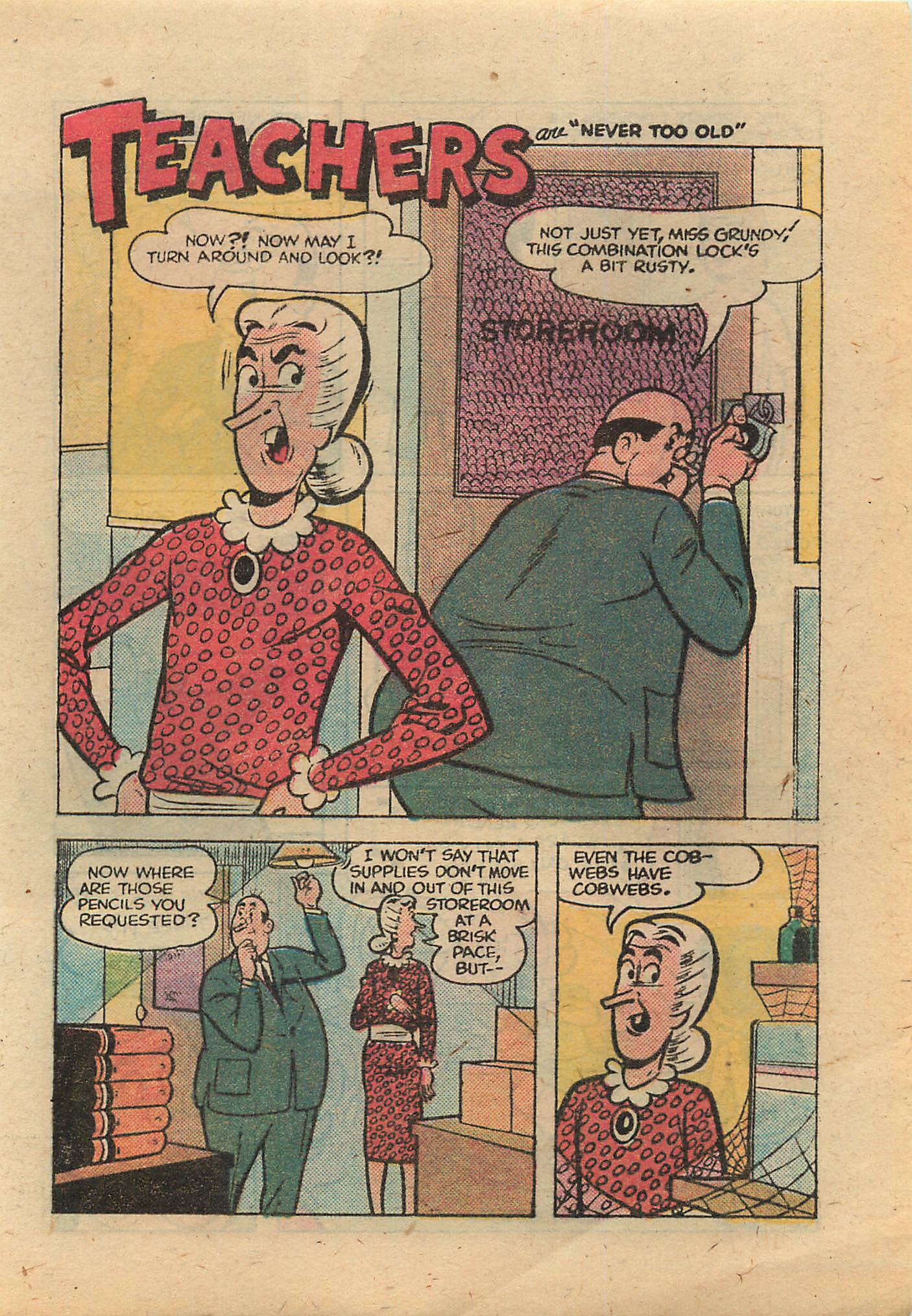 Read online Little Archie Comics Digest Magazine comic -  Issue #3 - 161