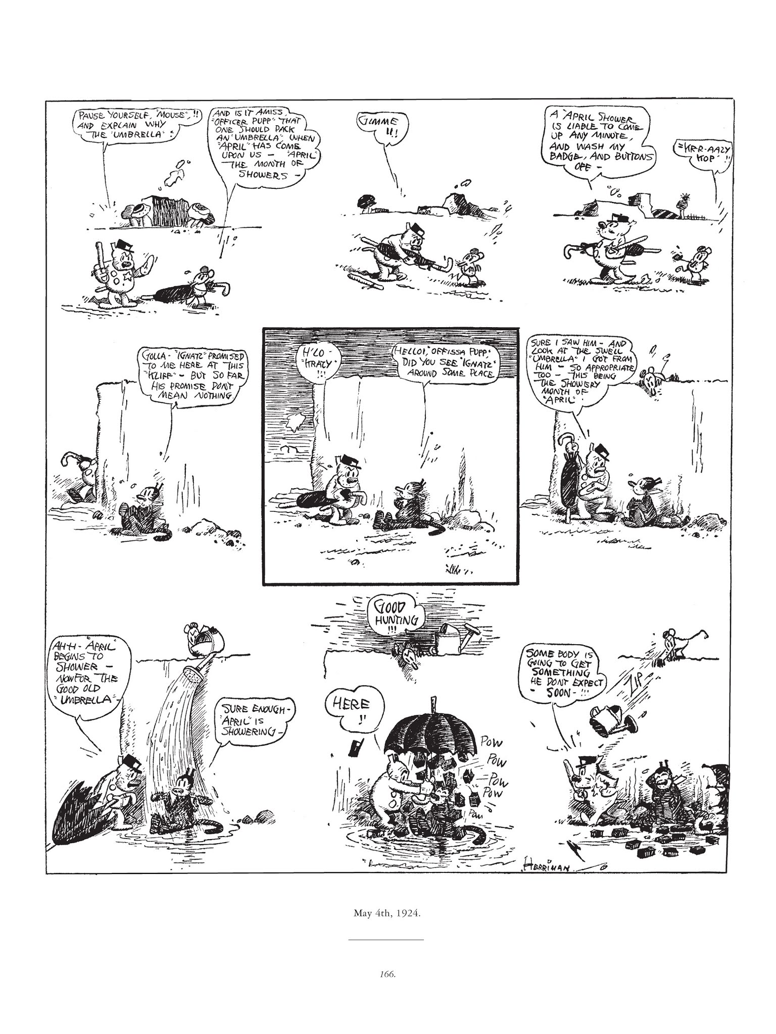 Read online Krazy & Ignatz comic -  Issue # TPB 3 - 166