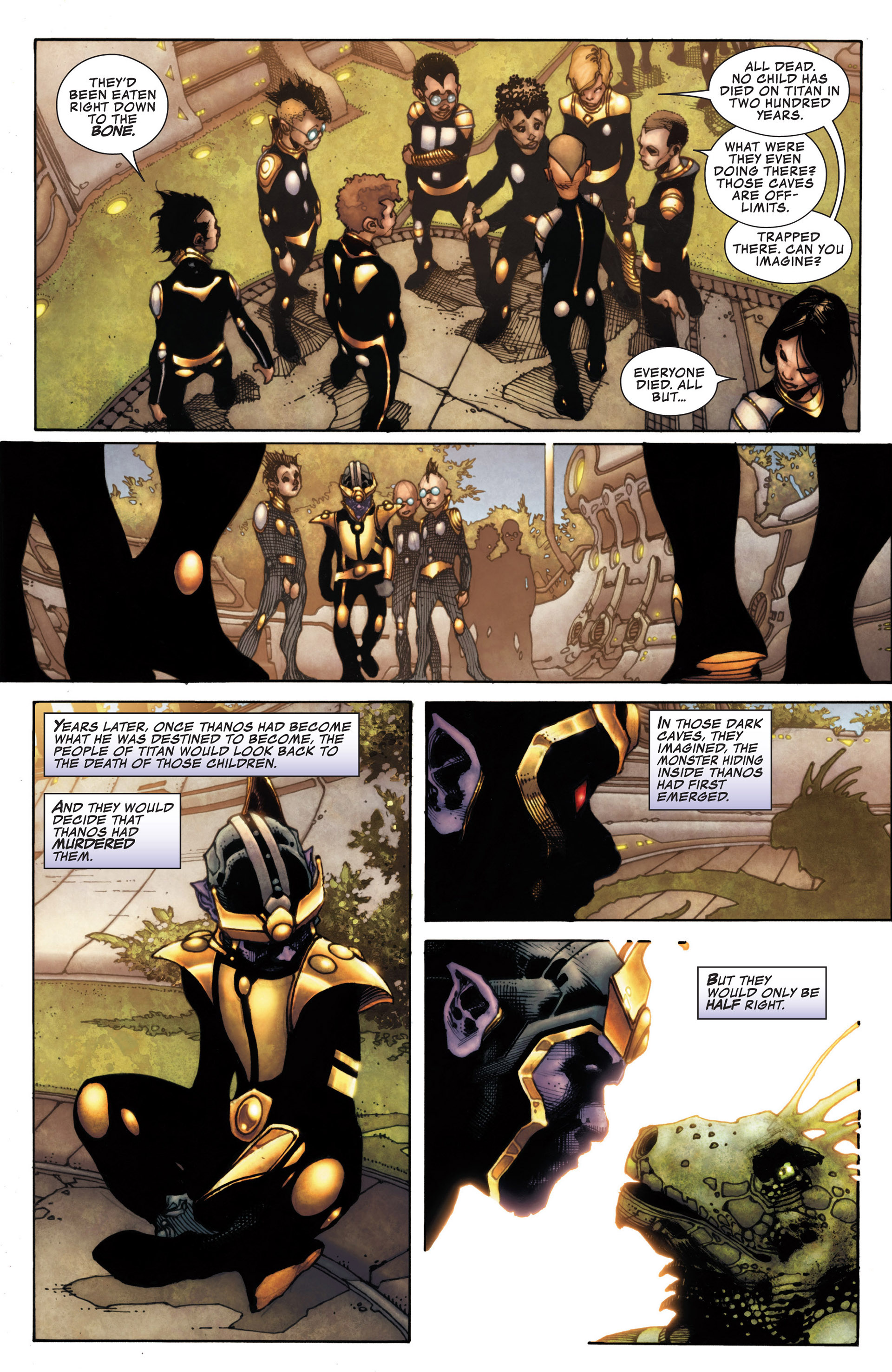 Read online Thanos Rising comic -  Issue #1 - 21