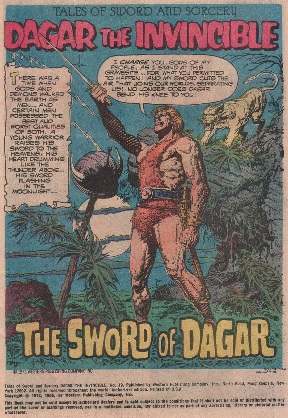 Read online Dagar the Invincible comic -  Issue #19 - 3