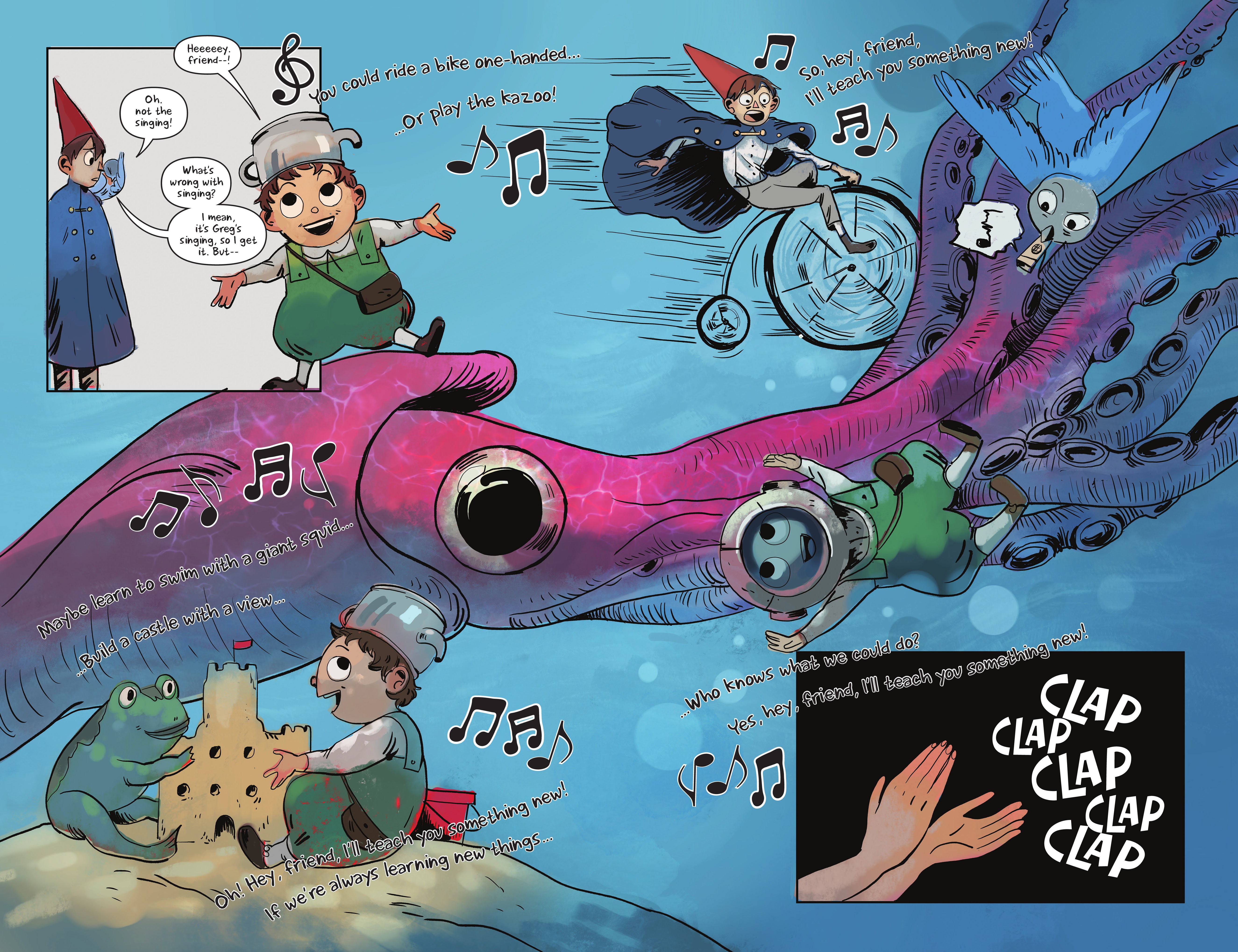 Read online Over the Garden Wall: Soulful Symphonies comic -  Issue # TPB - 9