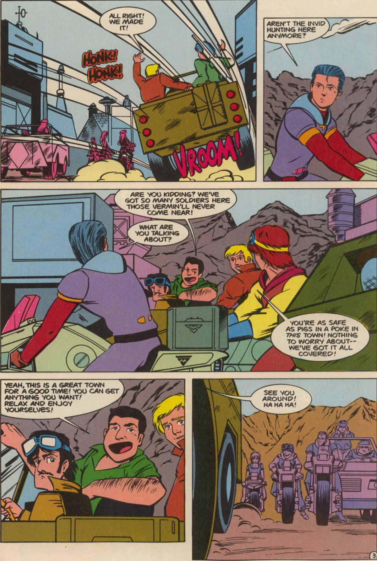 Read online Robotech The New Generation comic -  Issue #8 - 5