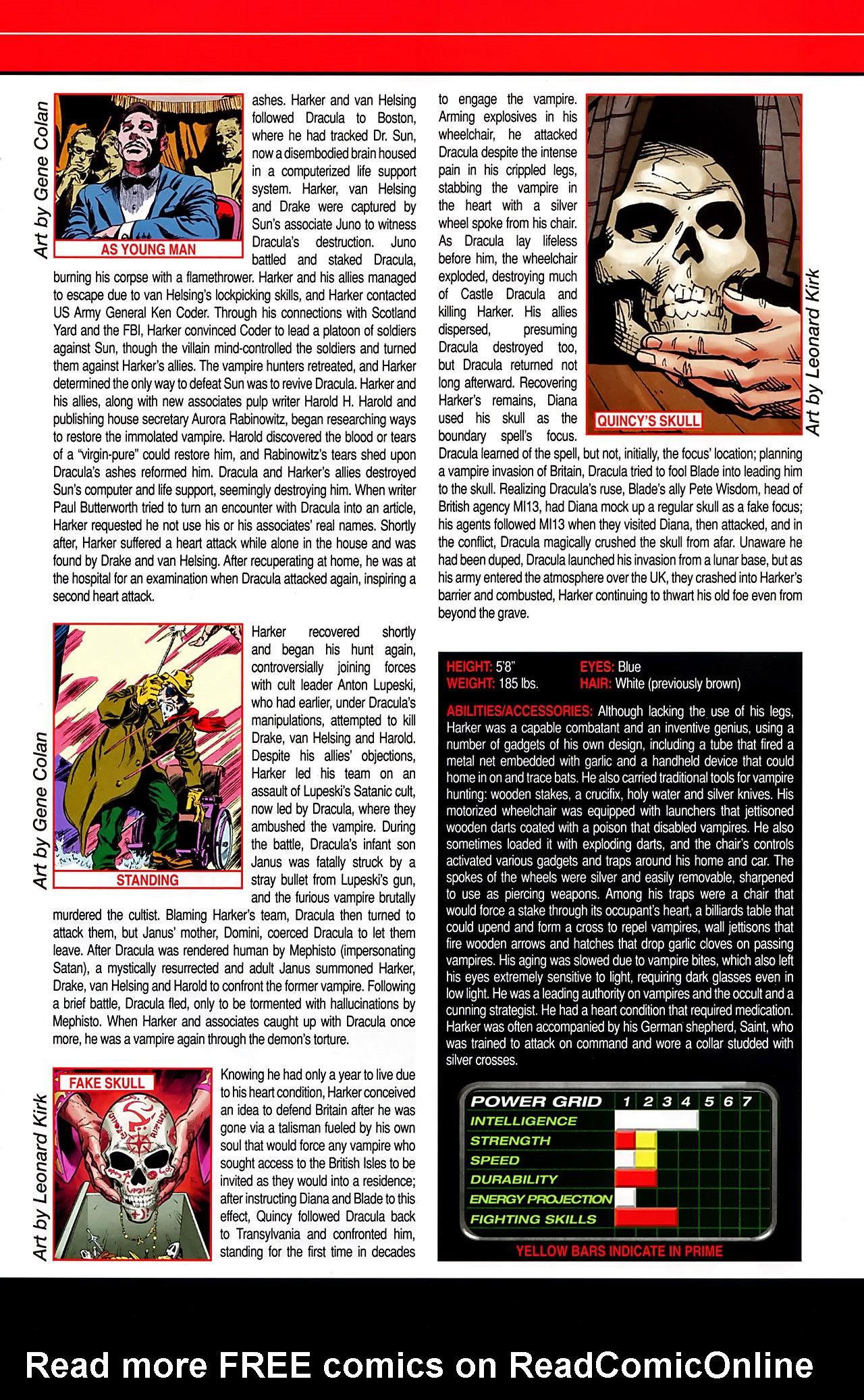 Read online Vampires: The Marvel Undead comic -  Issue # Full - 19