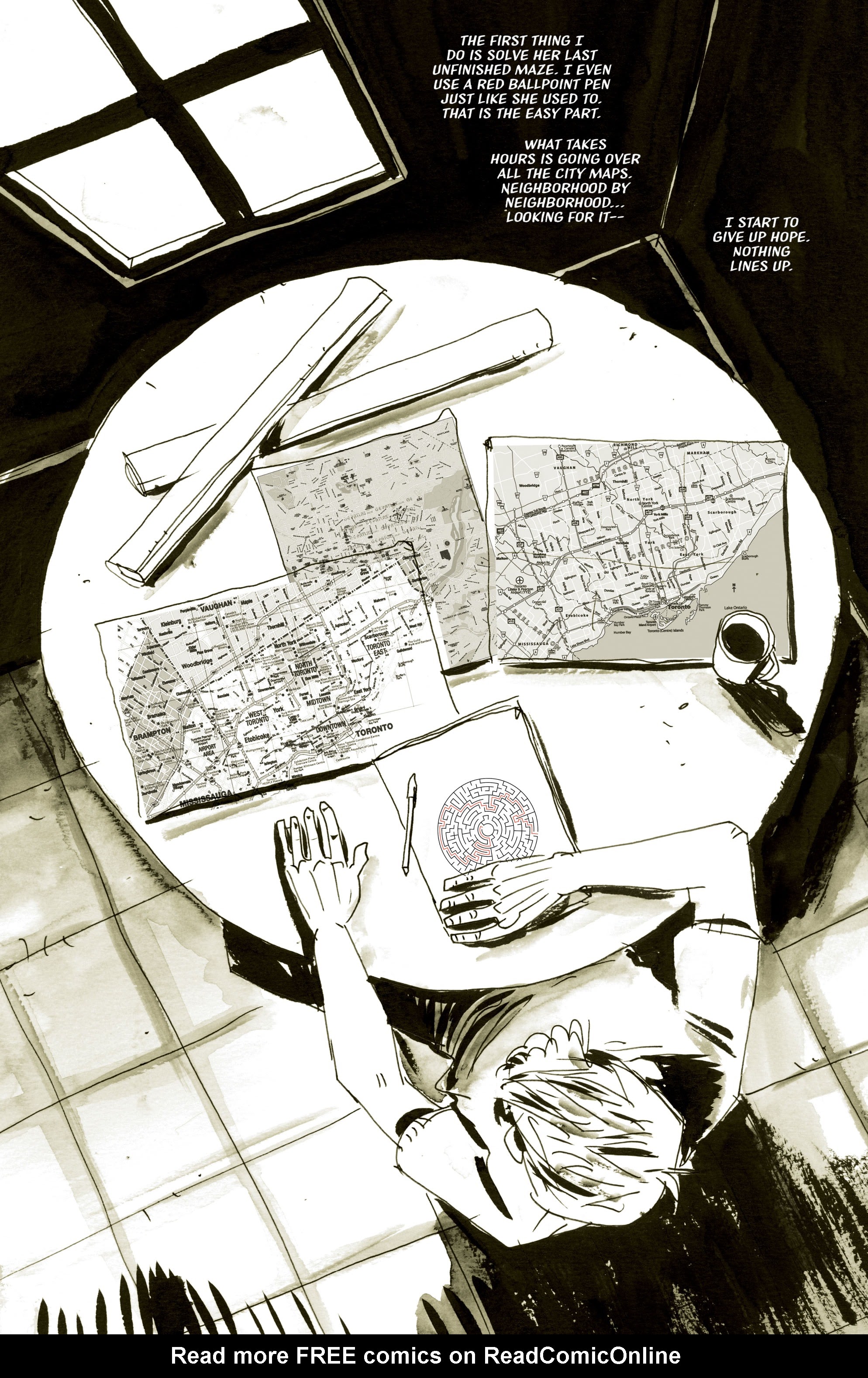 Read online Mazebook comic -  Issue #3 - 4