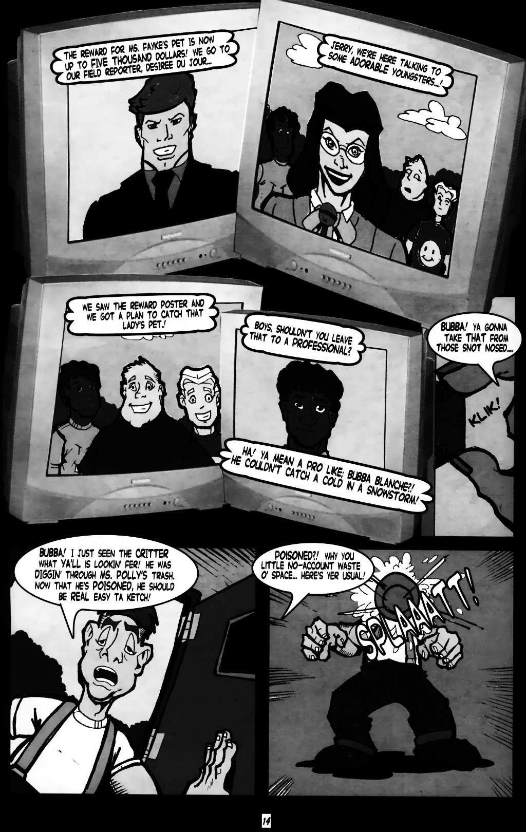 Read online Bubba the Redneck Werewolf comic -  Issue #3 - 16