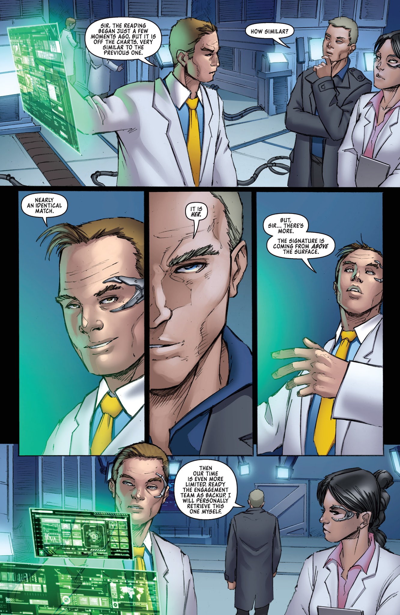 Read online Michael Turner's Fathom: Kiani (2014) comic -  Issue #1 - 9