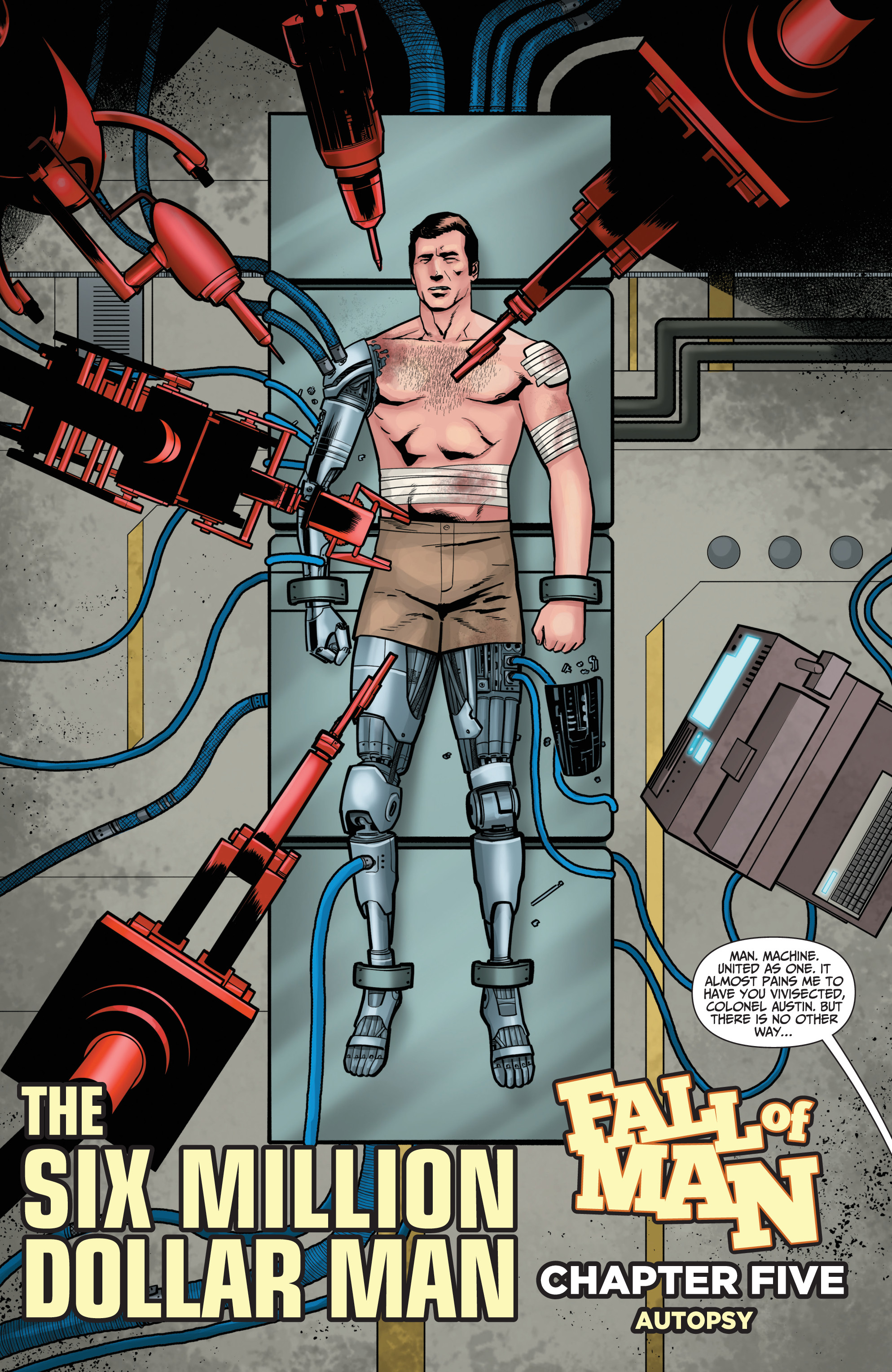 Read online The Six Million Dollar Man: Fall of Man comic -  Issue #5 - 3