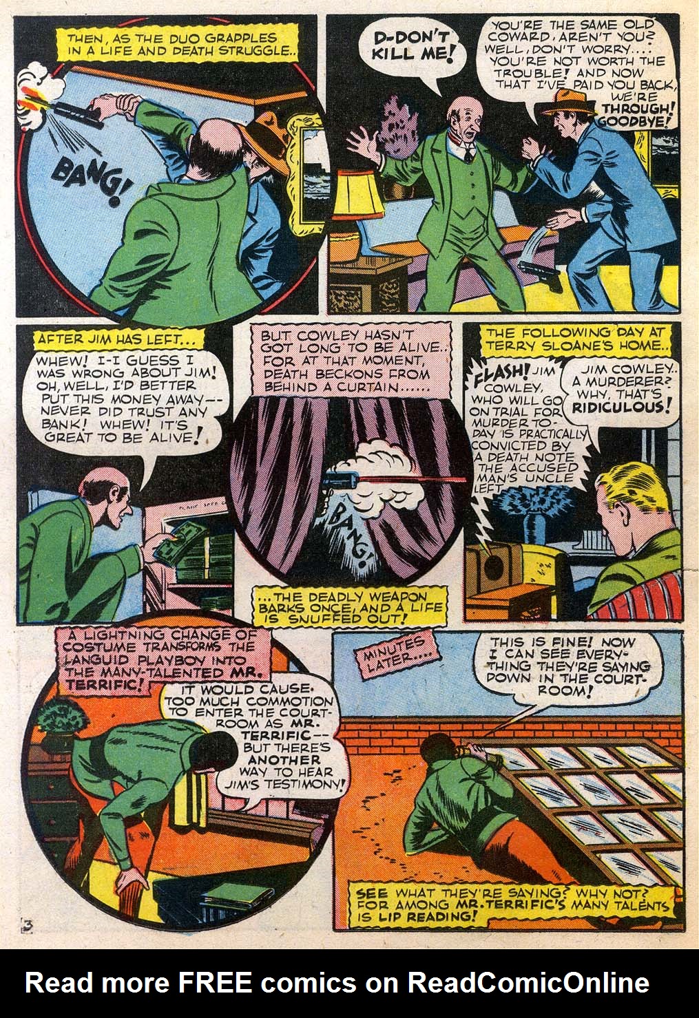 Read online Sensation (Mystery) Comics comic -  Issue #27 - 44