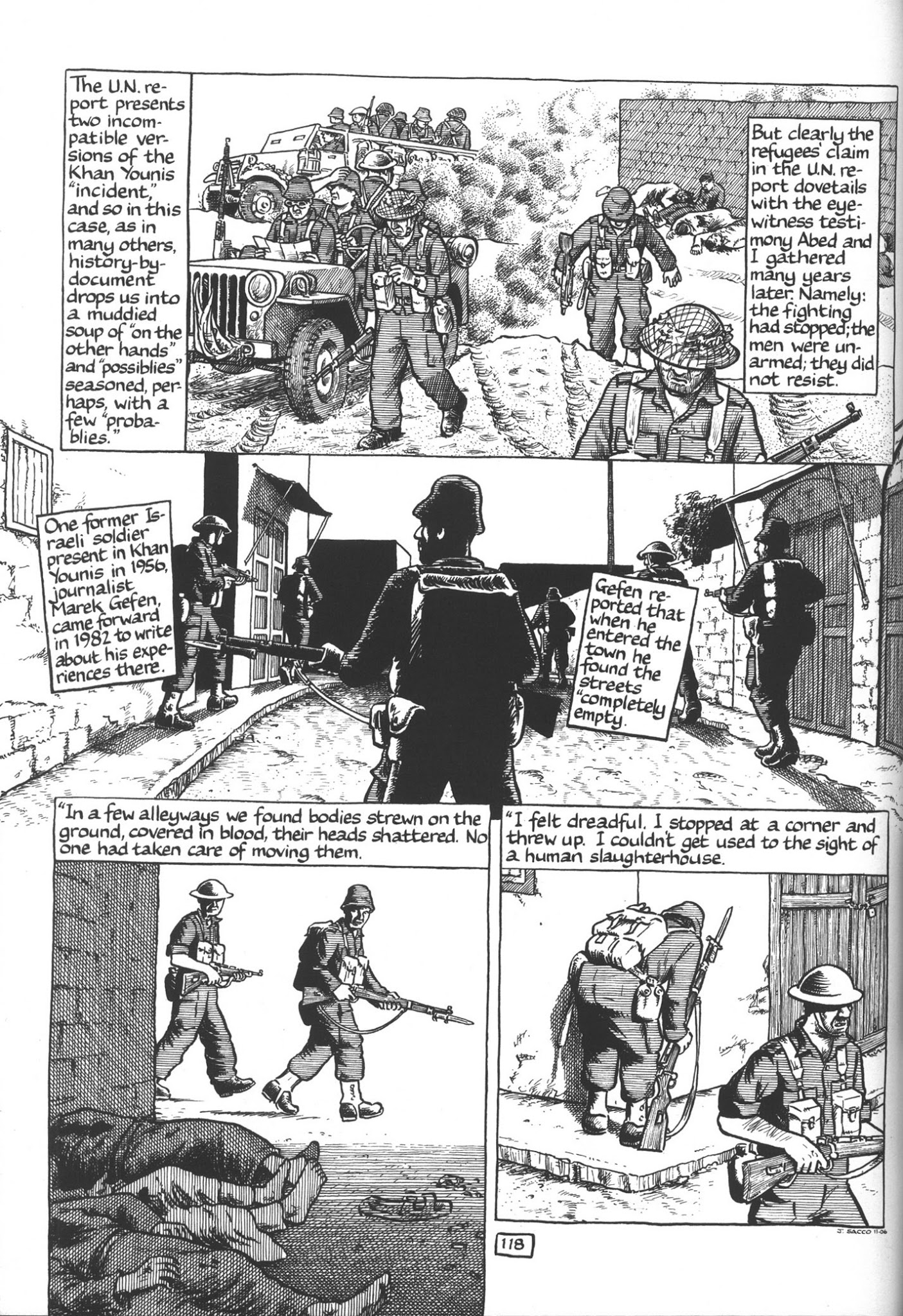 Read online Footnotes in Gaza comic -  Issue # TPB - 138